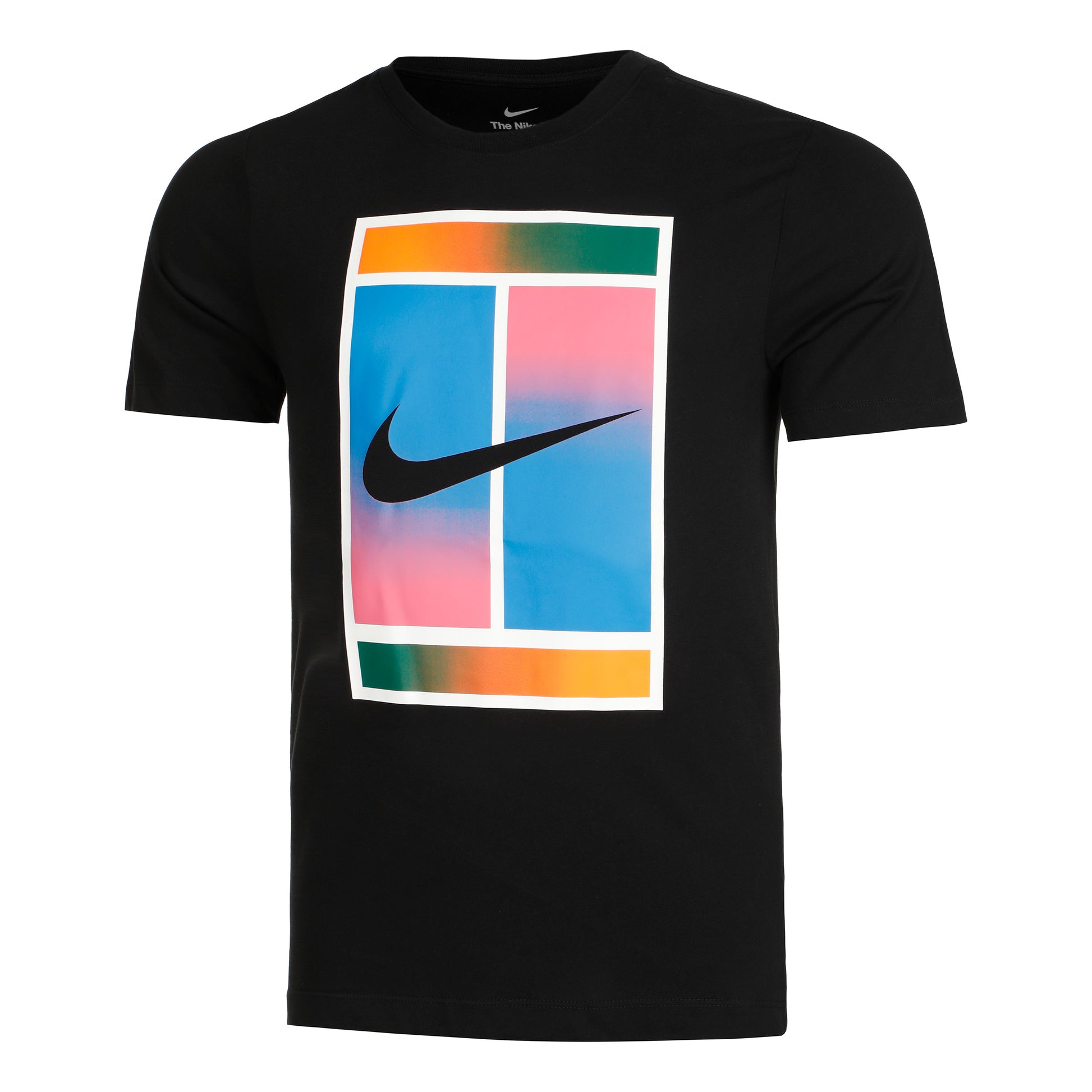 Nike Court Dri-Fit  Heritage Tričko Muži - černá,