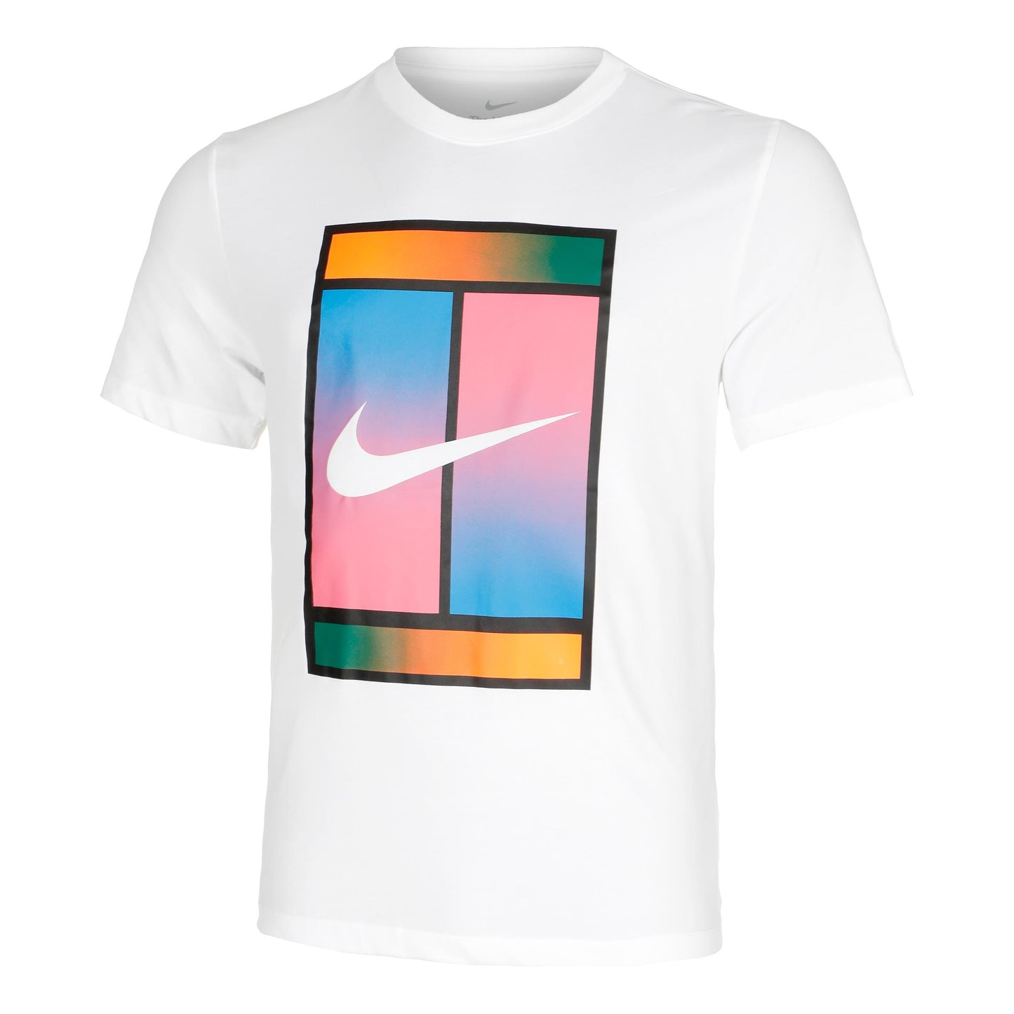 Nike Court Dri-Fit  Heritage Tričko Muži - bílá,