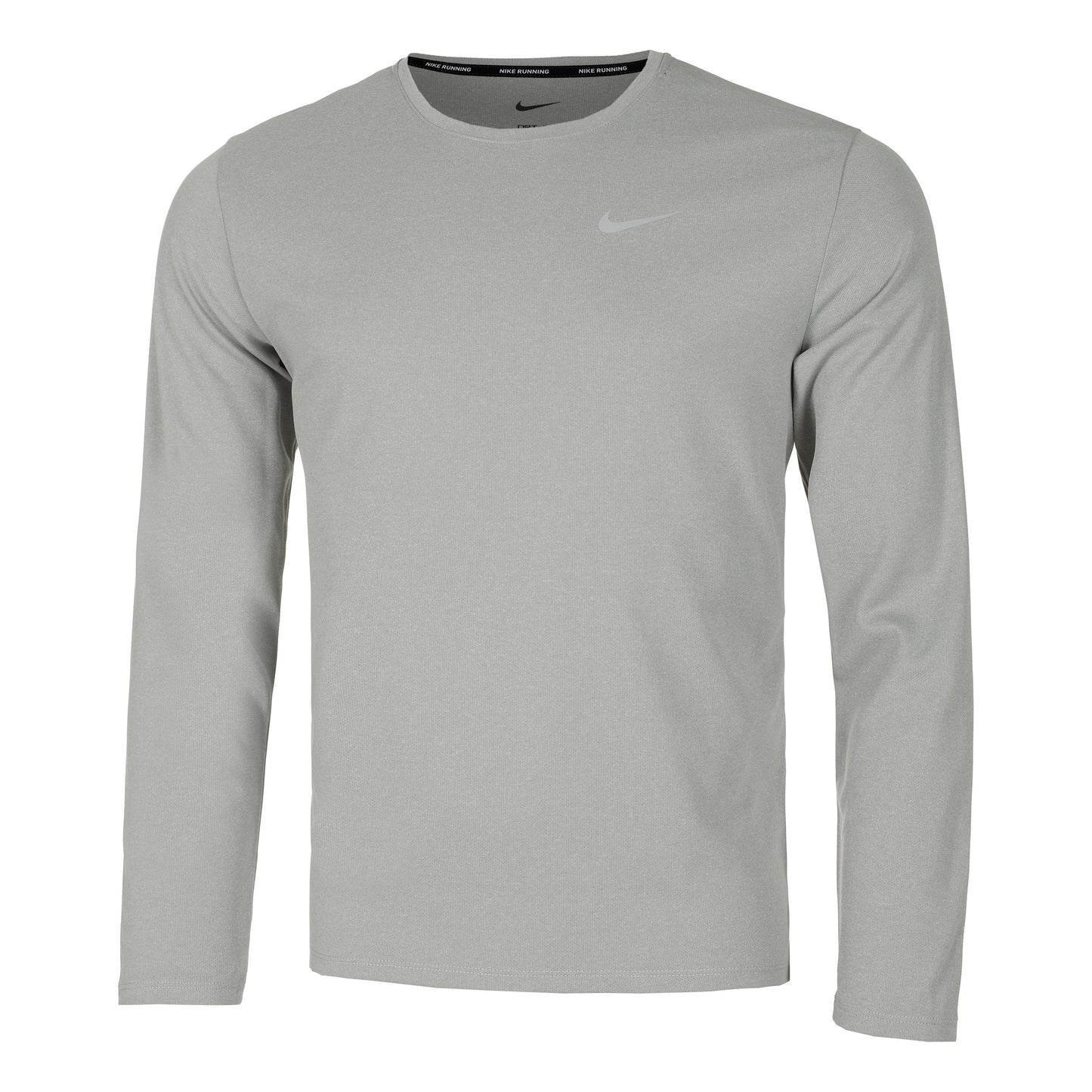 Nike Dri-Fit Miler Dri-Fit Miler UV Běžecké Tričko Muži-Tmavě Šedá