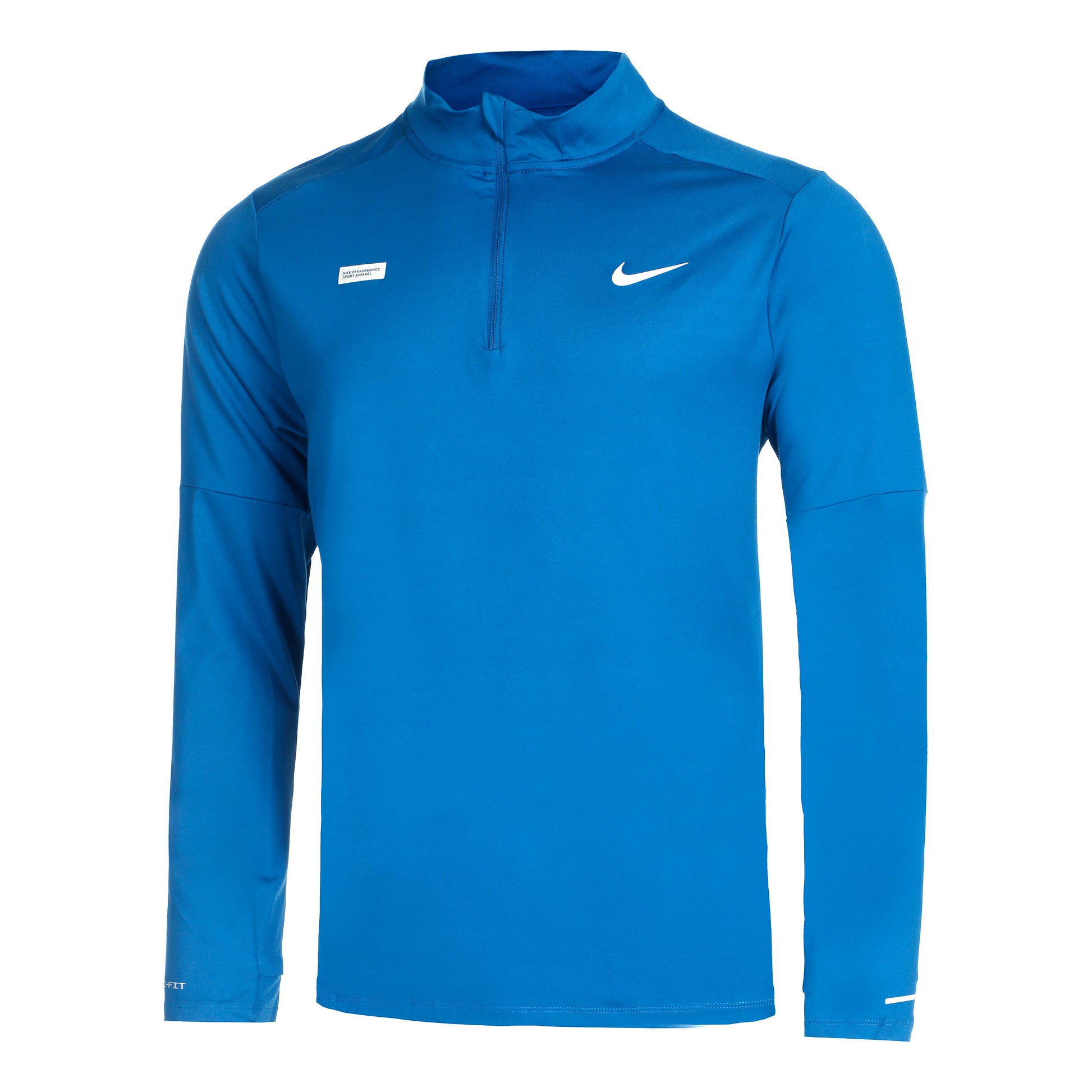 Nike Dri-FIT Element Flash Half-Zip Běžecké tričko Muži - modrá,