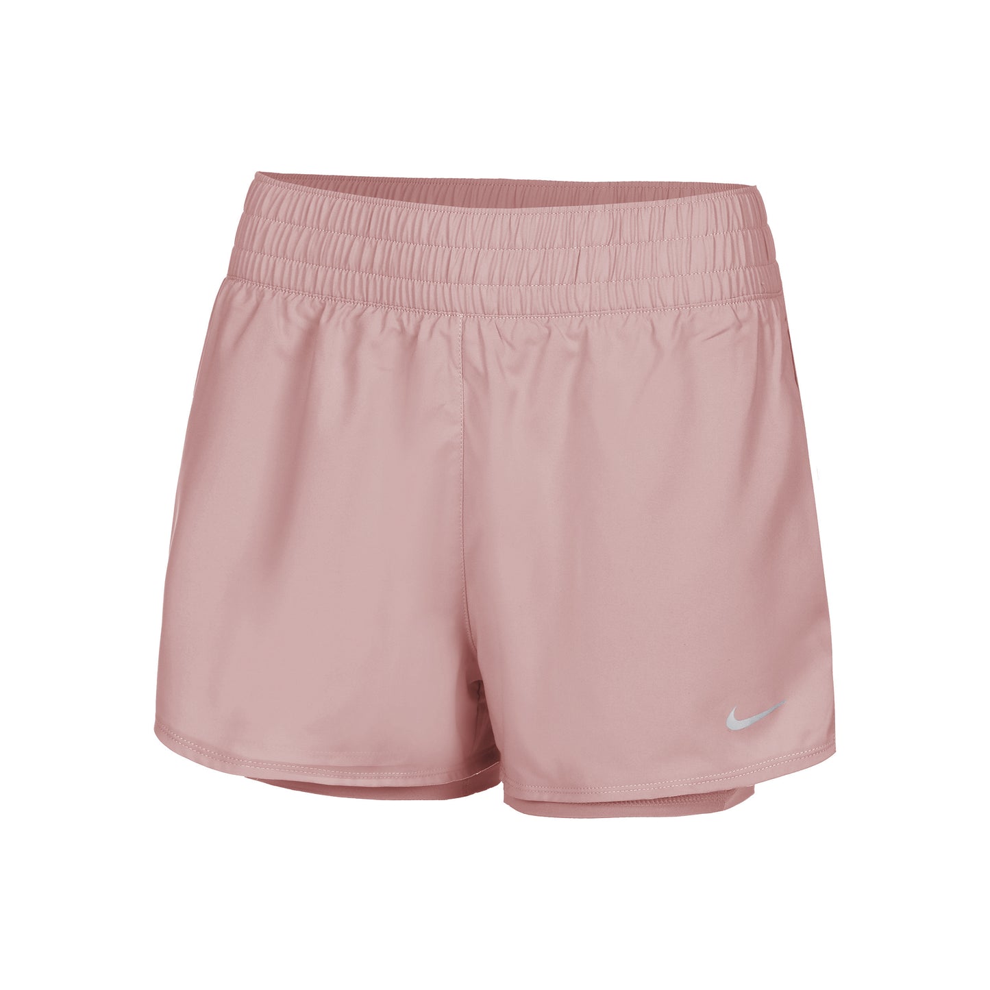 Nike Dri-Fit One Mid Rise 2in1 3in Šortky Dámy - stará růžová,