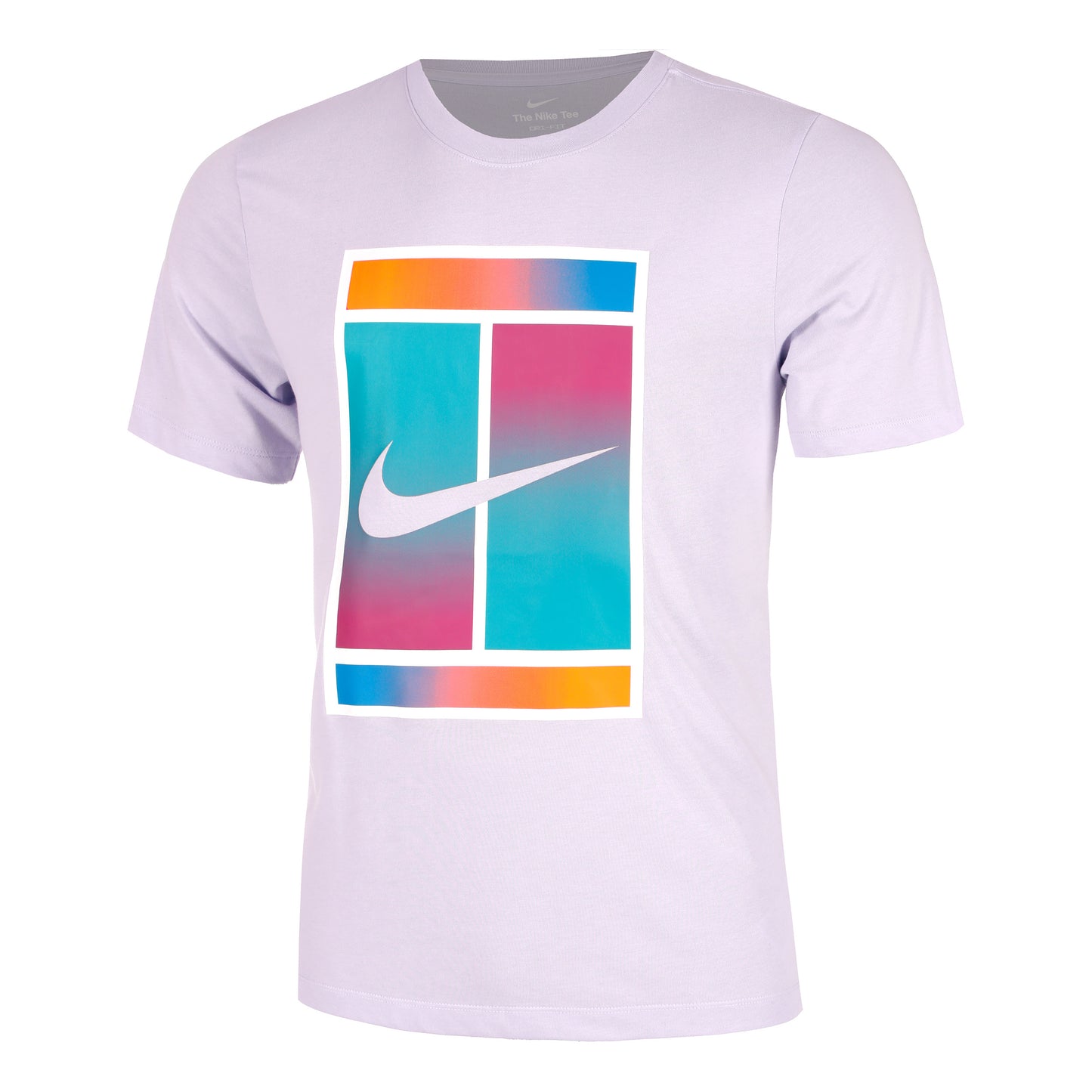 Nike Court Dri-Fit  Heritage Tričko Muži - šedá, vícebarevné