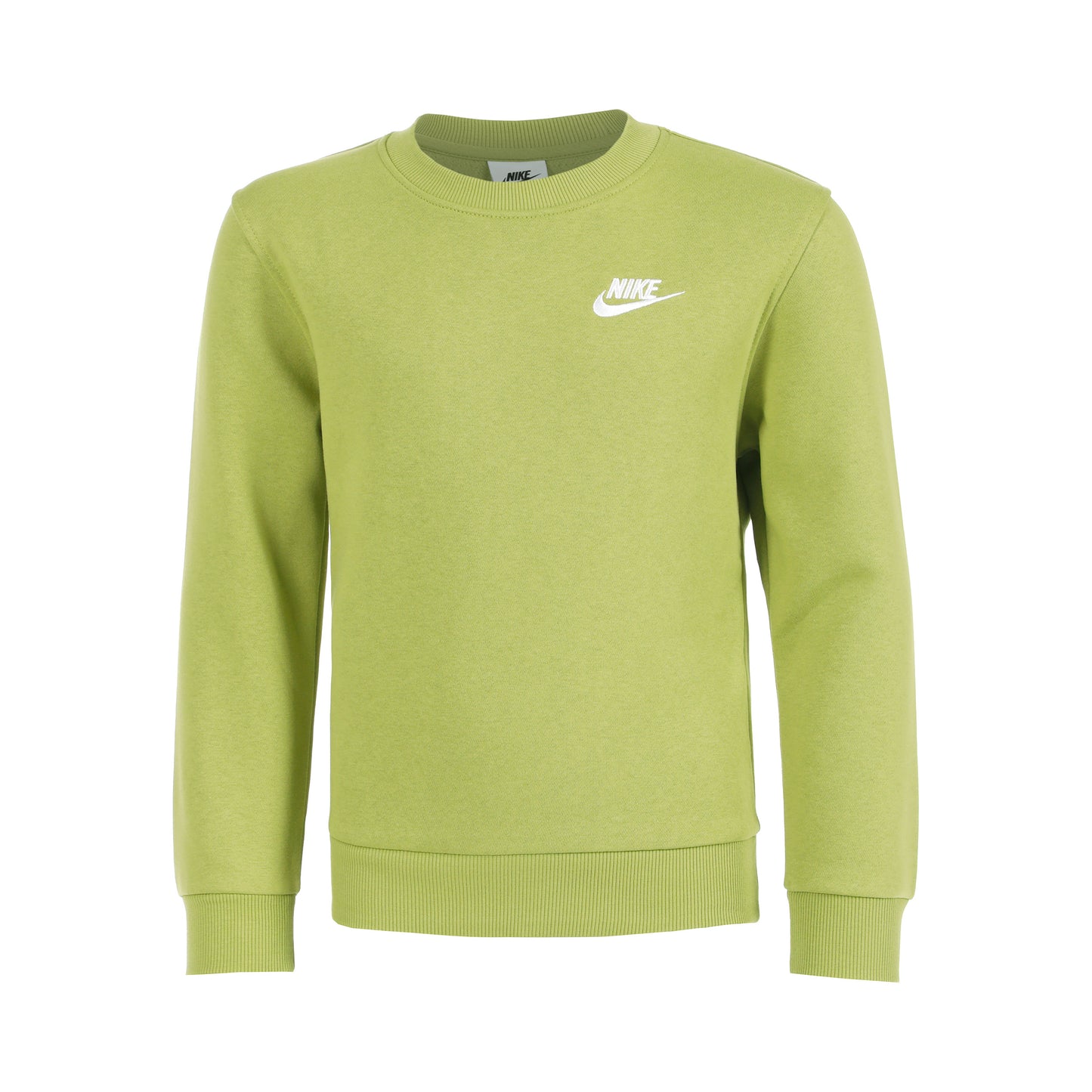 Nike Club Fleece S dlouhým rukávem Děti - krémová,