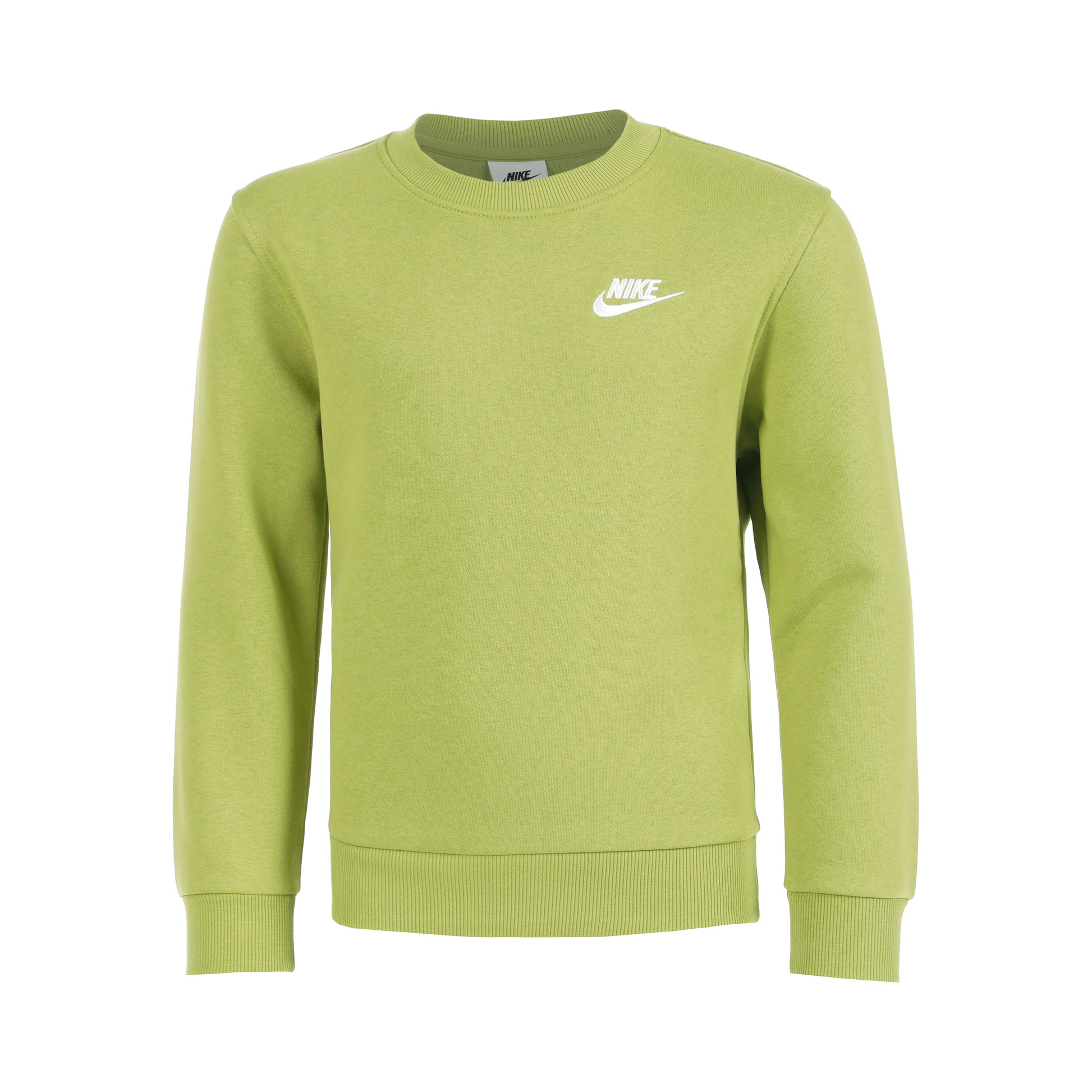 Nike Club Fleece S dlouhým rukávem Děti - krémová,