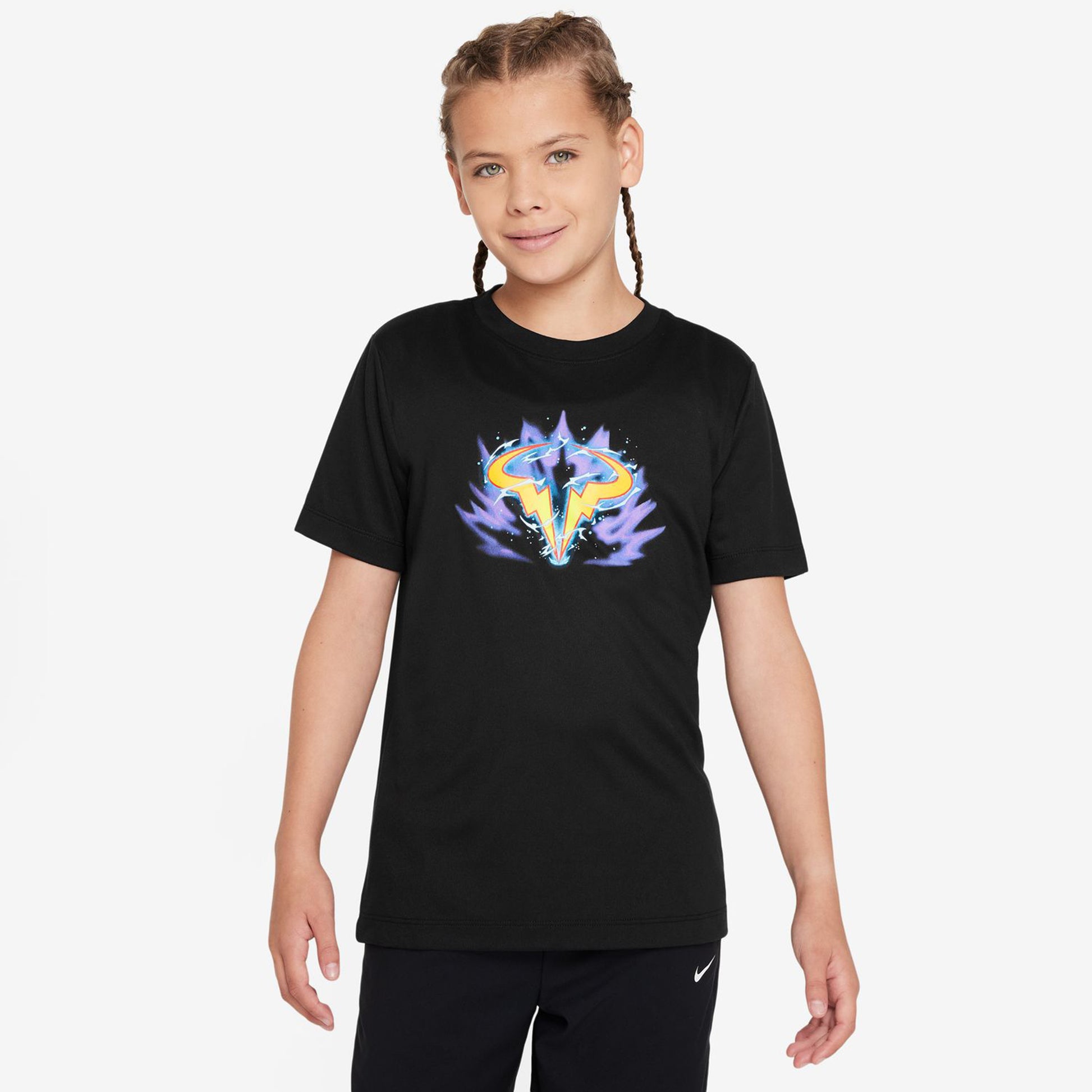 Nike Dri-Fit Rafa Tričko Děti - černá,