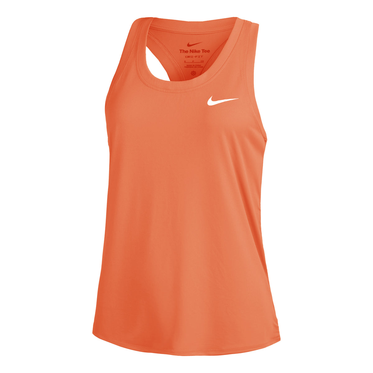 Nike Dri-Fit Regular Racerback Sportovní tílko Dámy - oranžová,