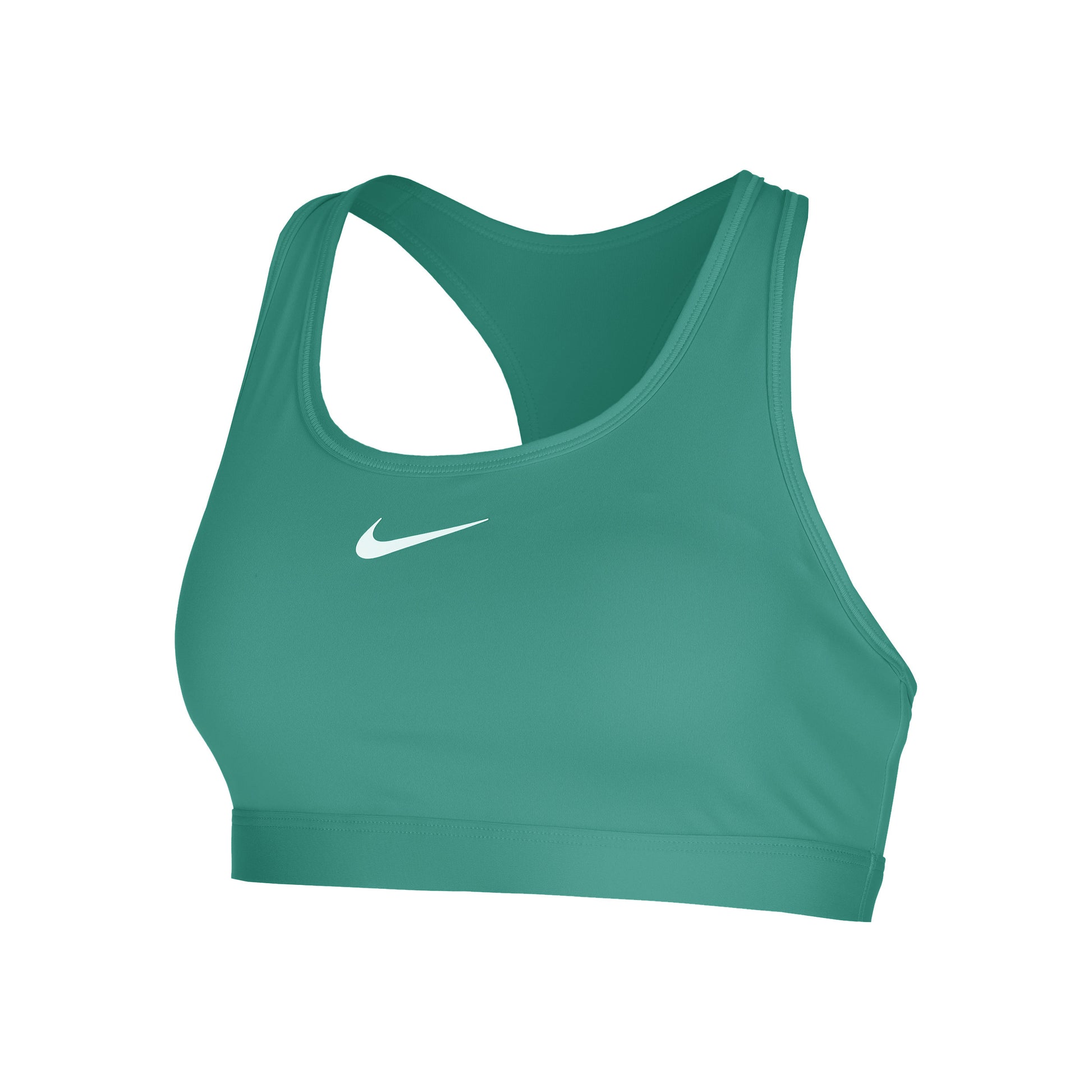 Nike Swoosh Medium Sportovní podprsenka Dámy - zelená, bílá