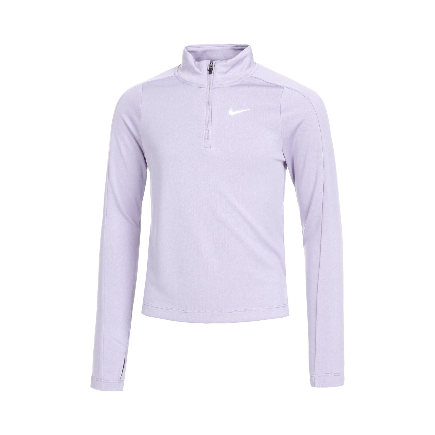 Nike Dri-Fit Half-Zip S dlouhým rukávem Dívky - šeříková,