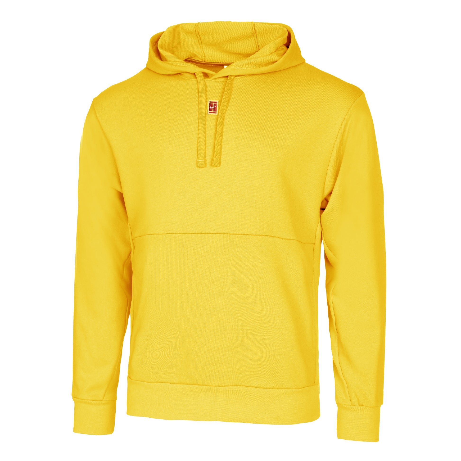 Nike Dri-Fit Court Heritage Fleece Hoody Muži - žluto-zlatá,