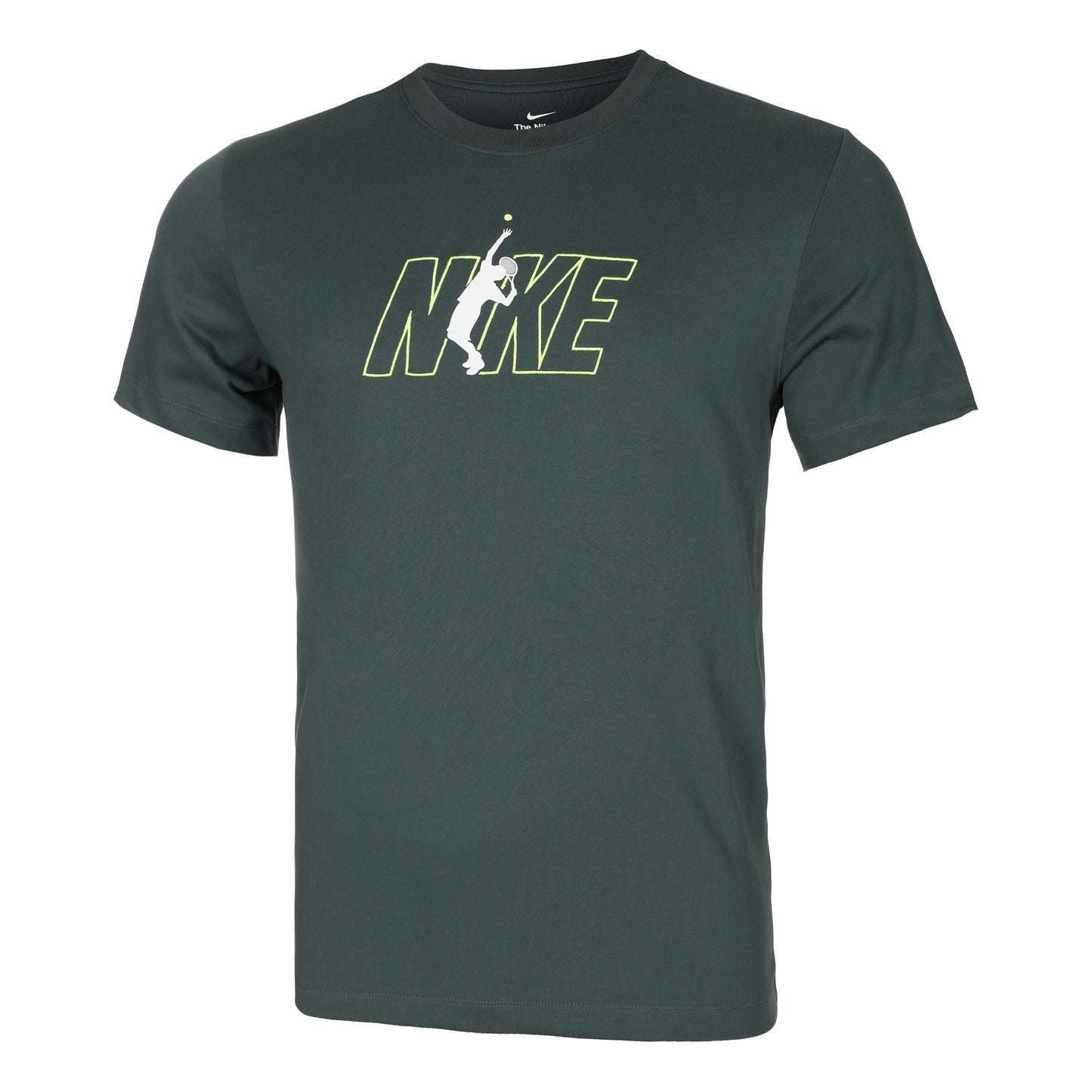 Nike Dri-Fit Court Club OC 2 Tričko Muži - tmavě zelená,