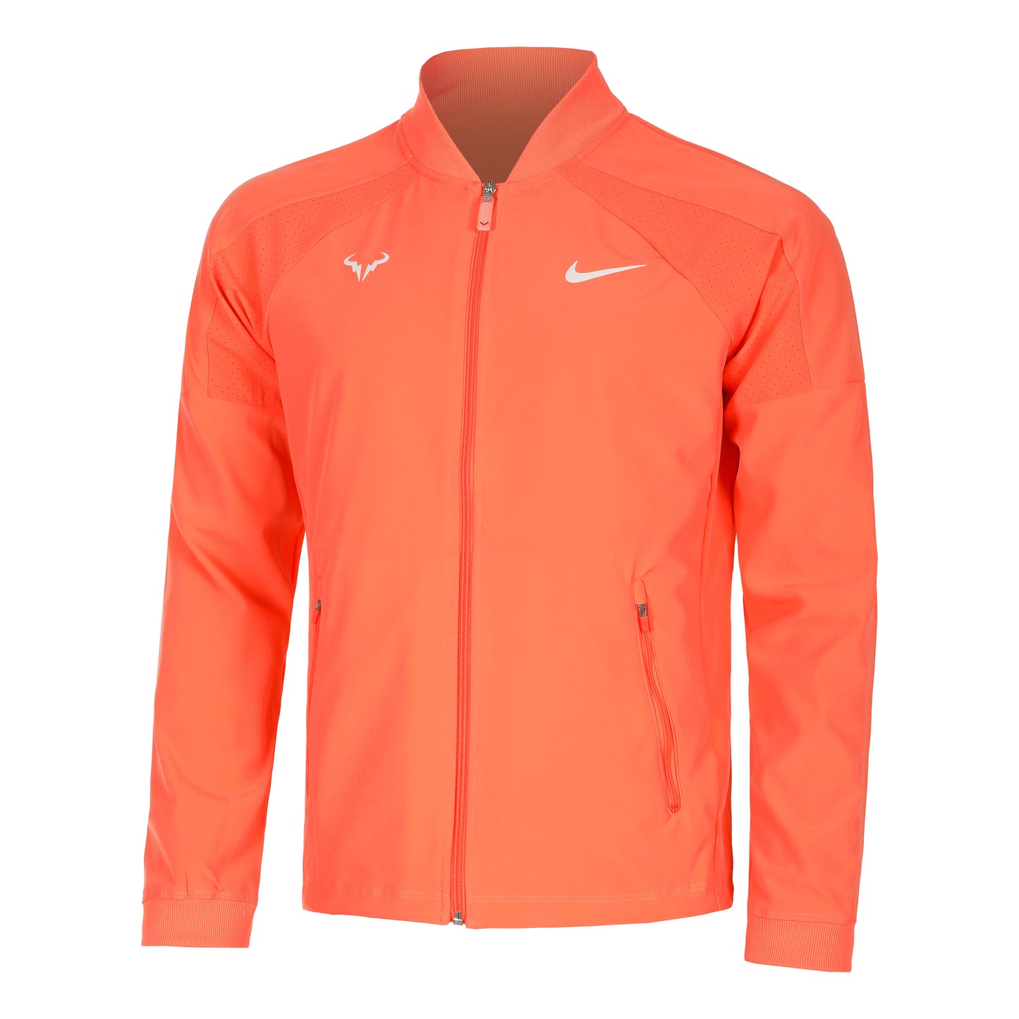 Nike Dri-Fit RAFA MNK Tréninková bunda Muži - oranžová, bílá
