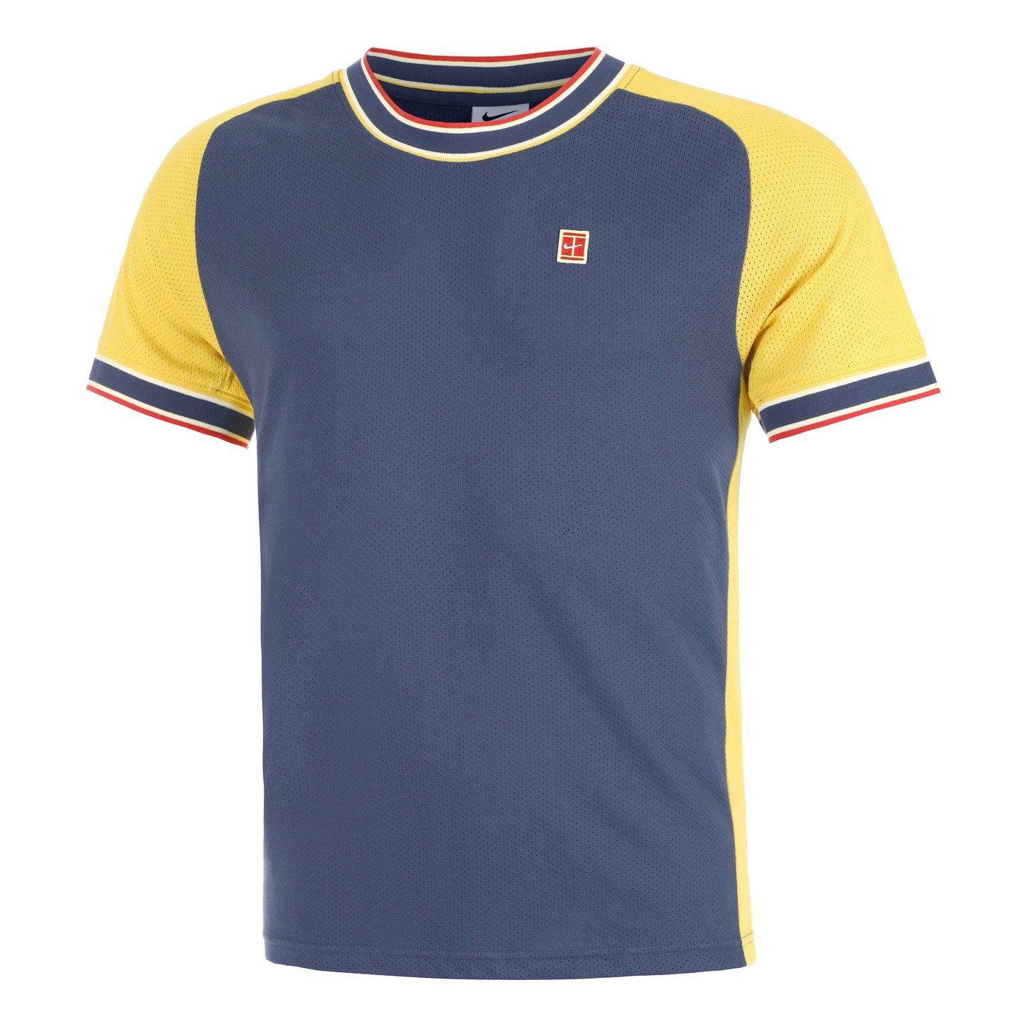 Nike Court Heritage Tričko Muži - tmavě modrá, vícebarevné