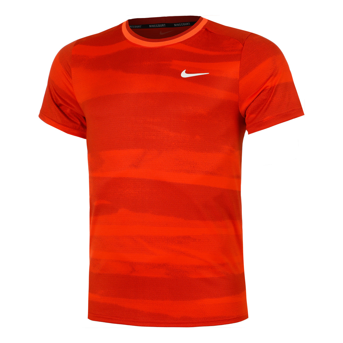 Nike Dri-Fit Advantage Print Tričko Muži - červená,