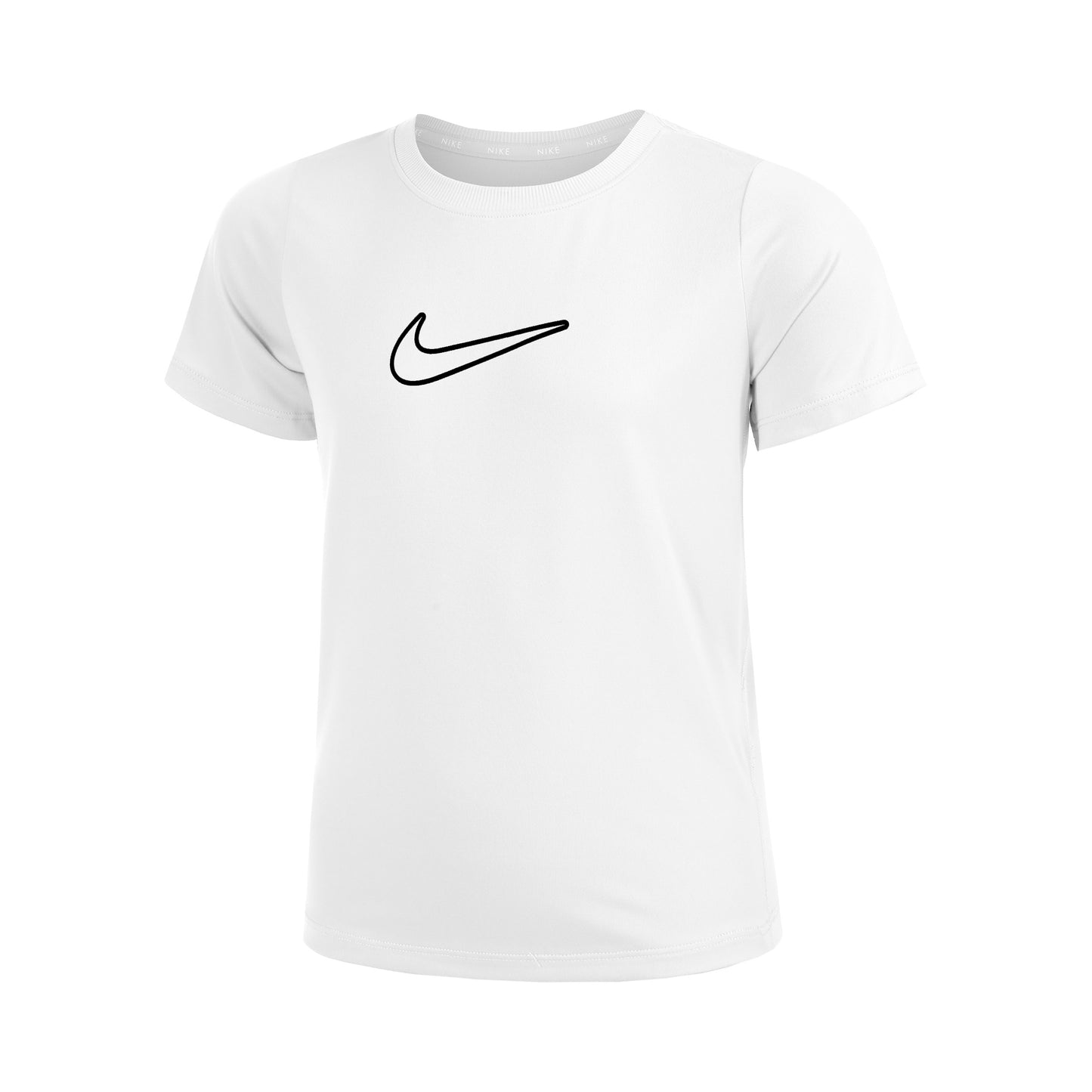 Nike One STD Tričko Dívky-Bílá