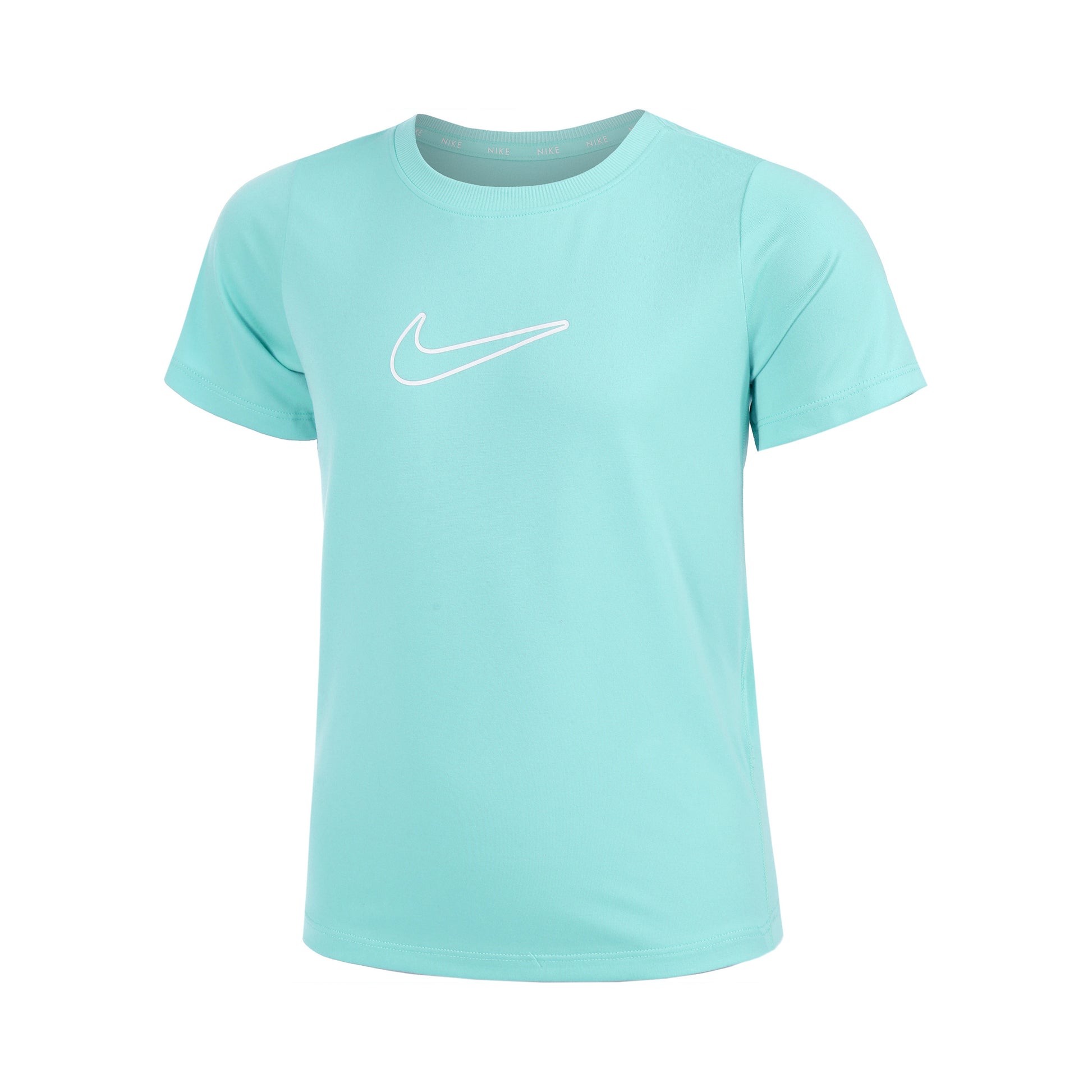Nike Dri-FIT One Tričko Dívky - tyrkysová,