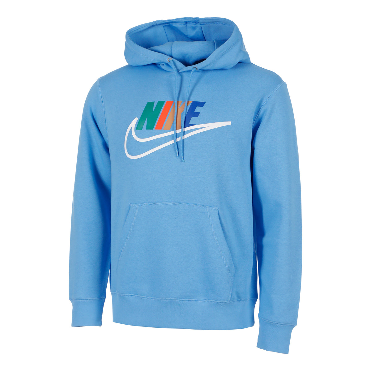 Nike Club Futura Block Hoody Muži - modrá,