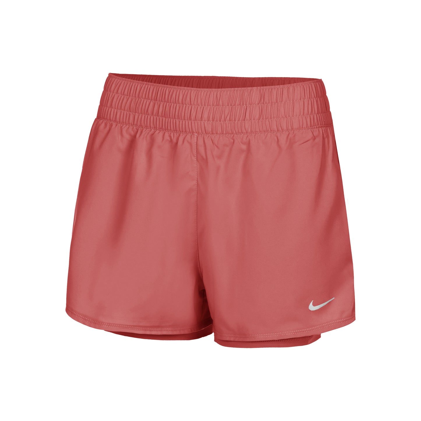 Nike Dri-Fit One High Rise 2in1 3in Šortky Dámy - růžová, stříbrná