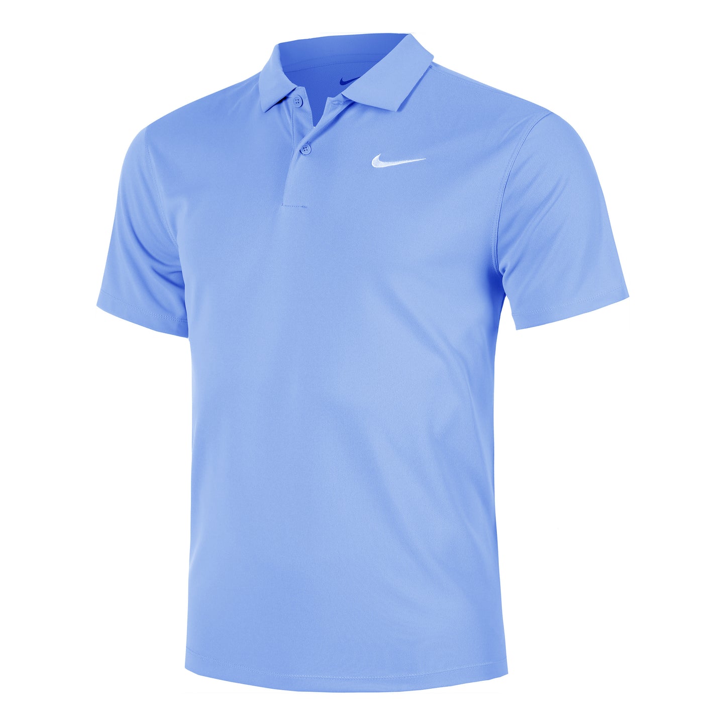 Nike Dri-Fit Victory Court Solid Pólo Muži - světle modrá, bílá