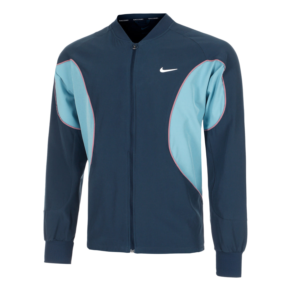 Nike Court Dri-Fit Advantage Tréninková Bunda Muži-Tmavě Modrá,Světle Modrá