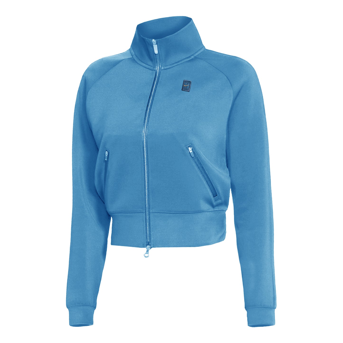 Nike Court Dri-Fit Heritage Tréninková Bunda Dámy-Světle Modrá