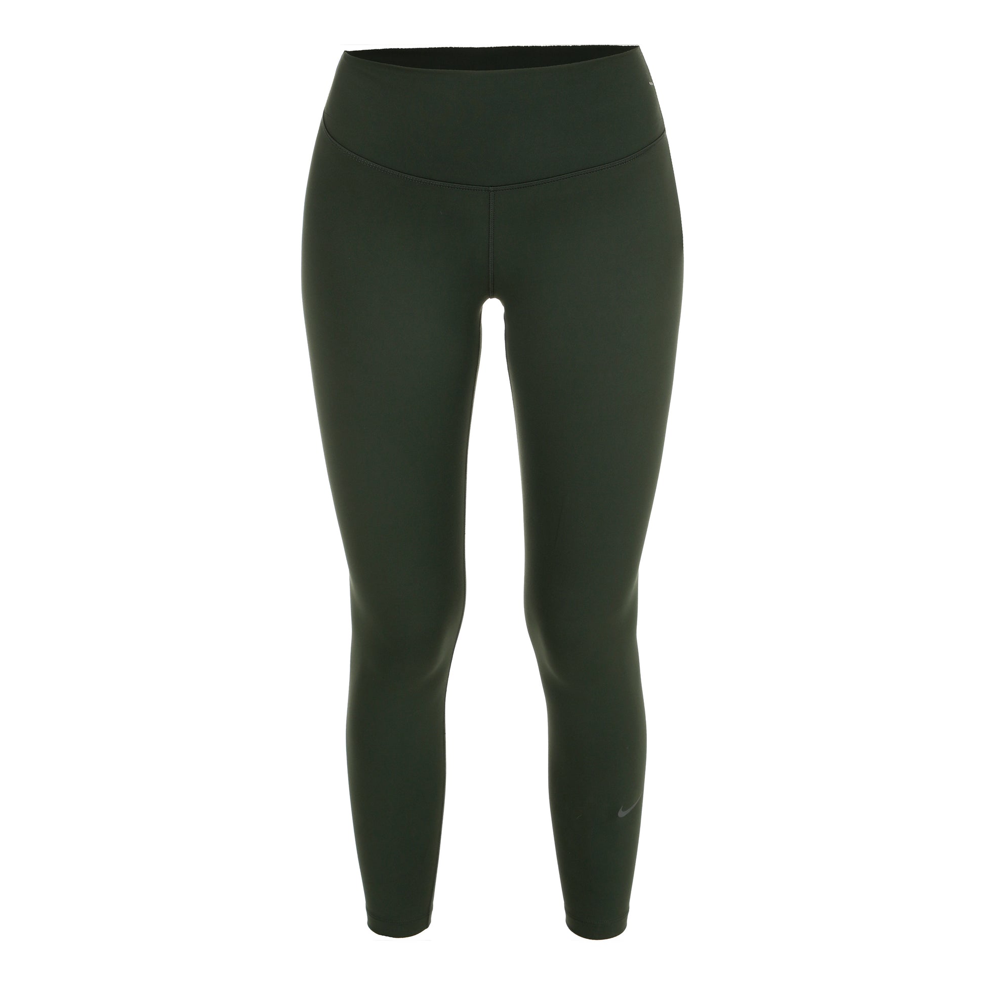 Nike Dri-Fit One High Rise 7/8 Těsné Dámy - tmavě zelená, černá