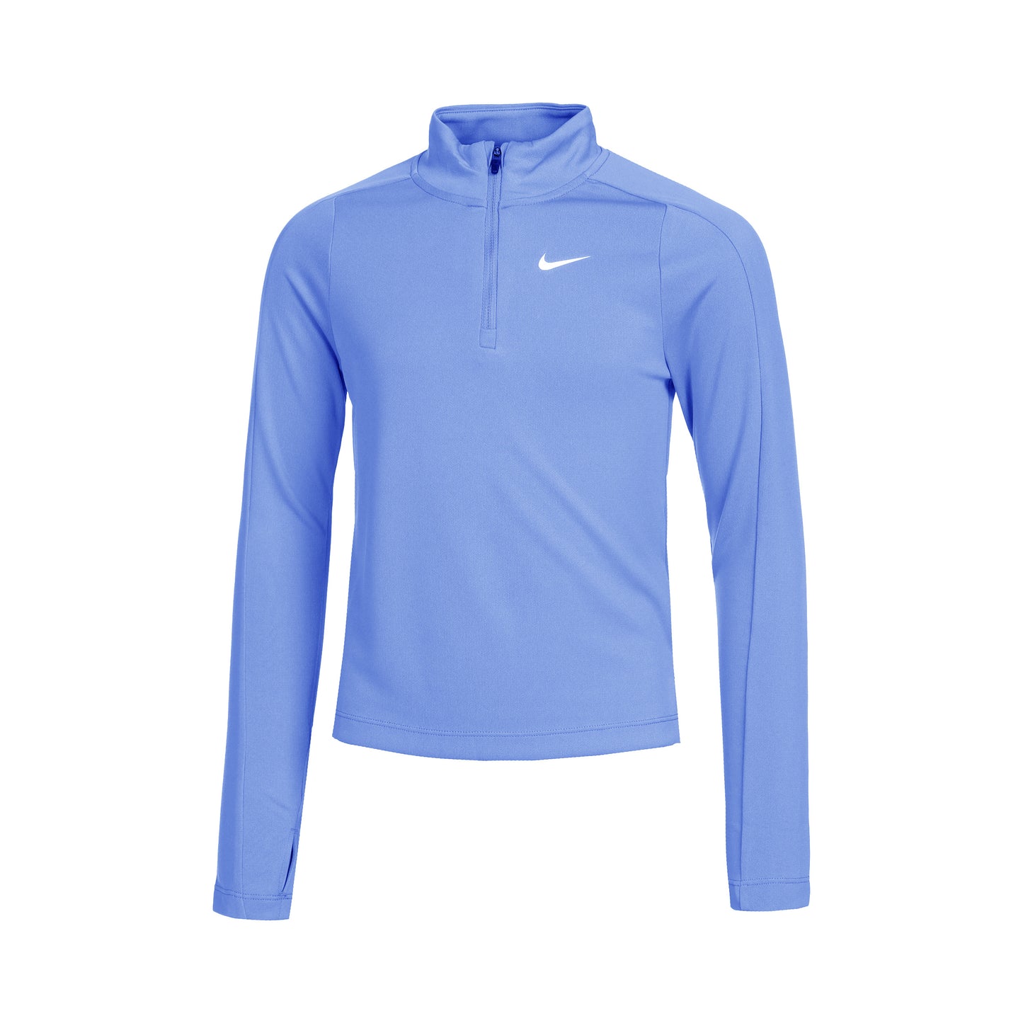 Nike Dri-Fit S Dlouhým Rukávem Dívky-Světle Modrá,Bílá