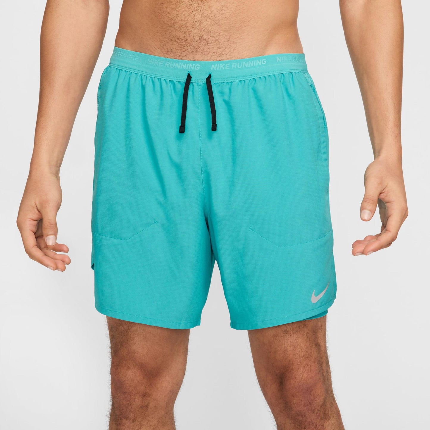 Nike Stride 2in1 7in Běžecké šortky Muži - tyrkysová,