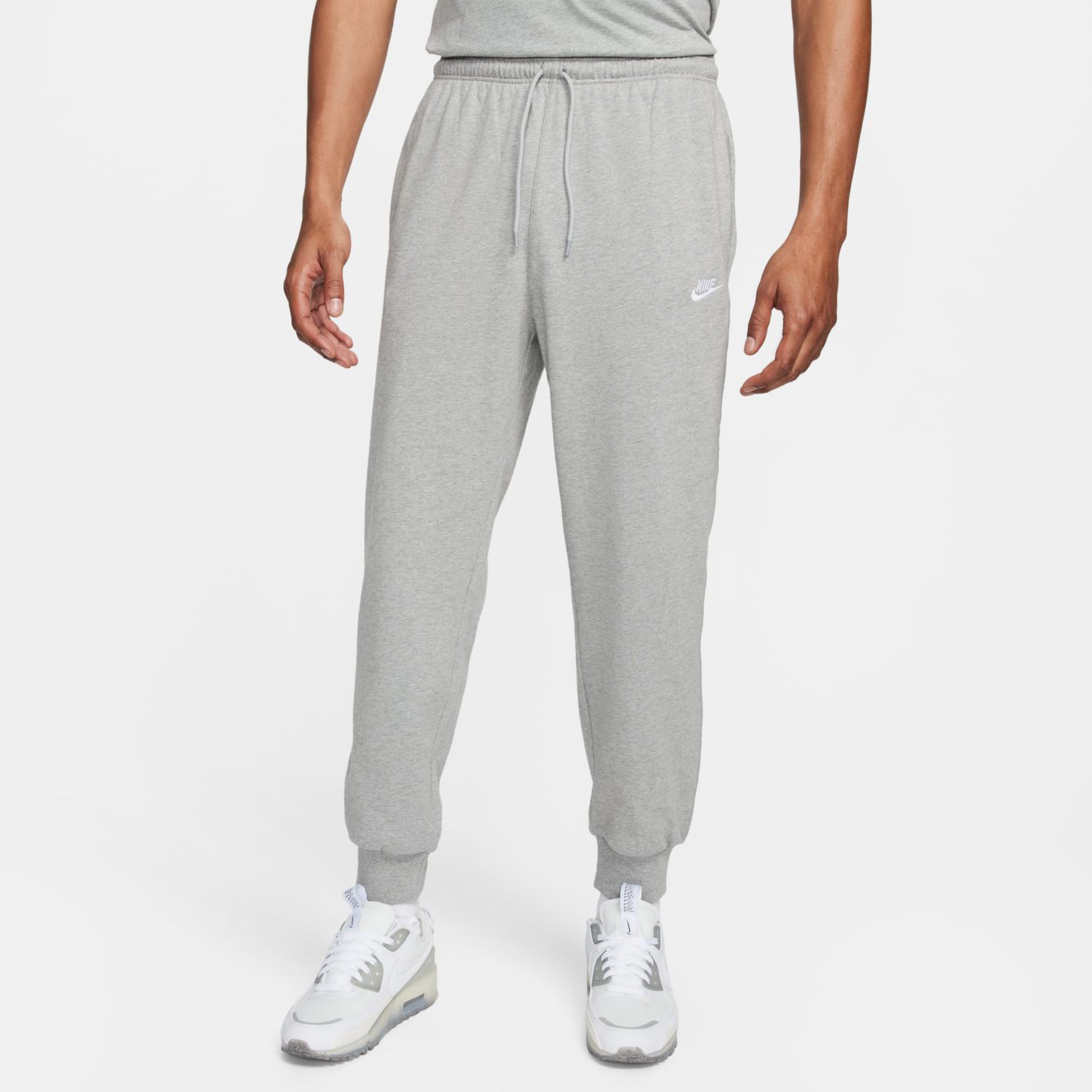 Nike Club Knit Tréninkové Kalhoty Muži-Šedá