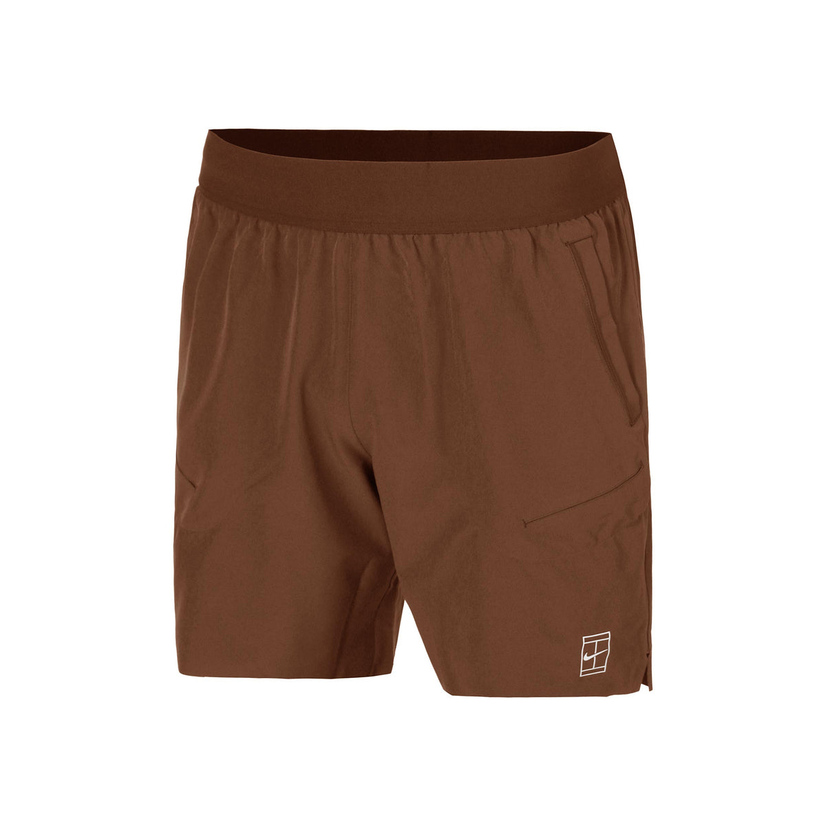 Nike Court Dri-FIT Advantage 6in Šortky Muži - hnědá,