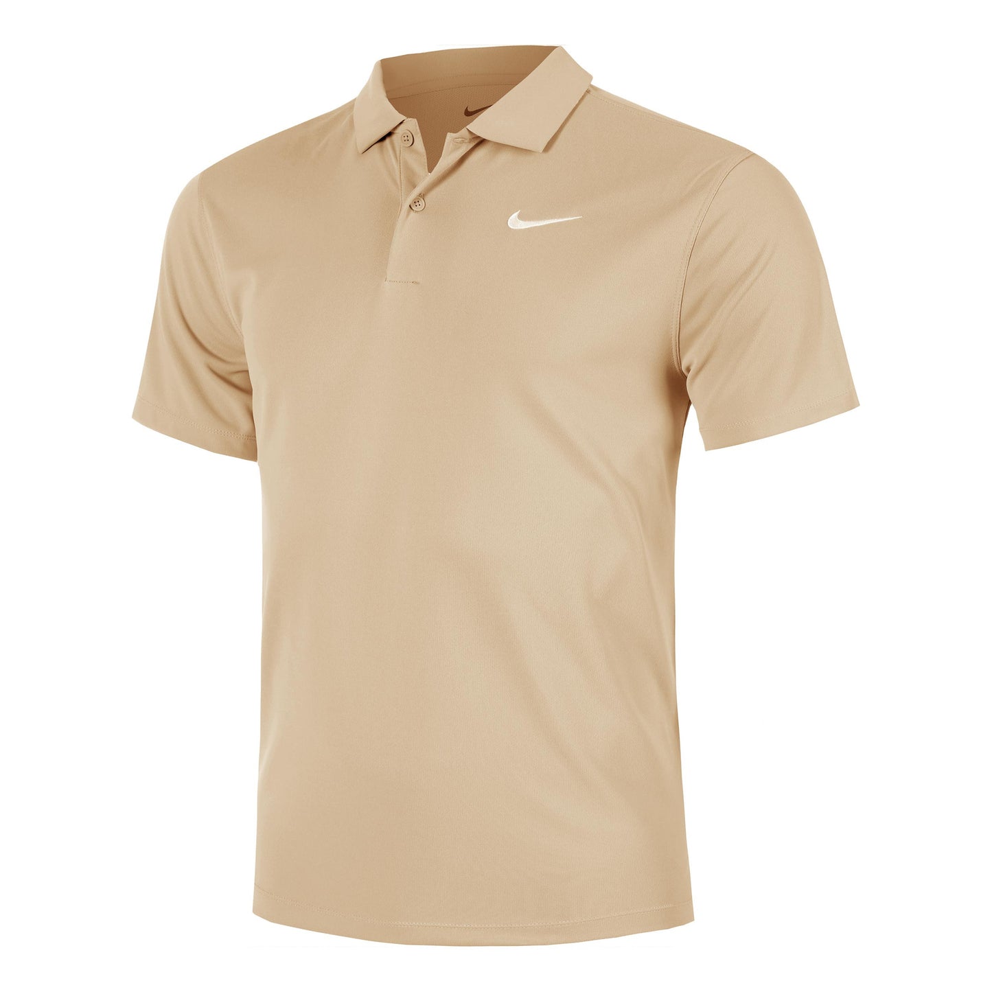 Nike Dri-Fit Victory Court Solid Pólo Muži - béžová