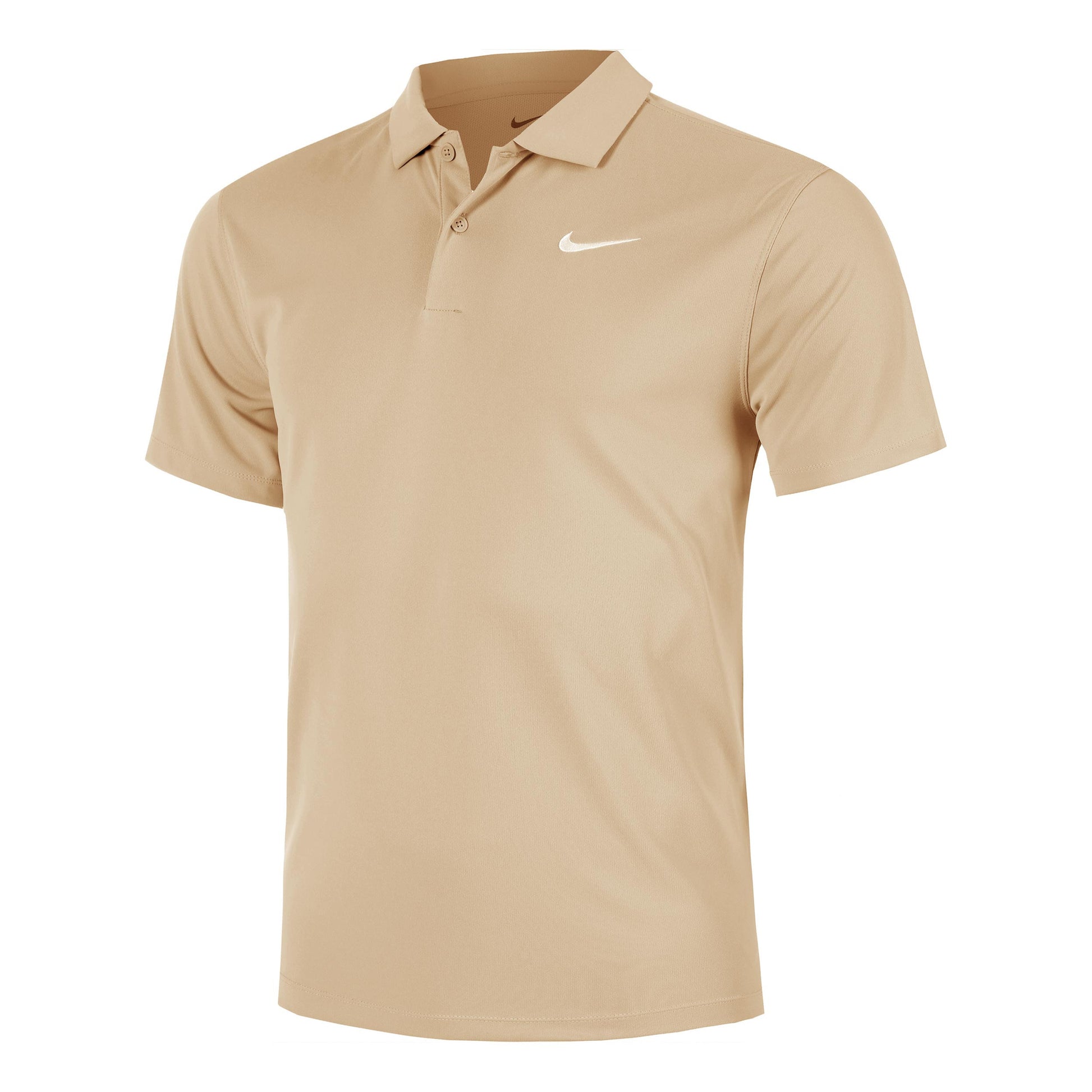 Nike Dri-Fit Victory Court Solid Pólo Muži - béžová