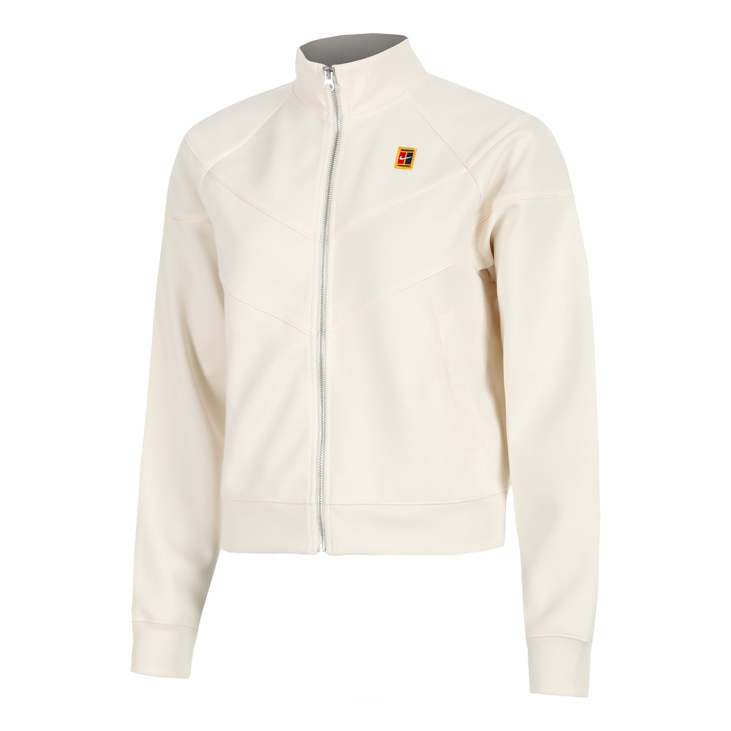 Nike Courtly Knit Heritage Tréninková Bunda Dámy-Krémová