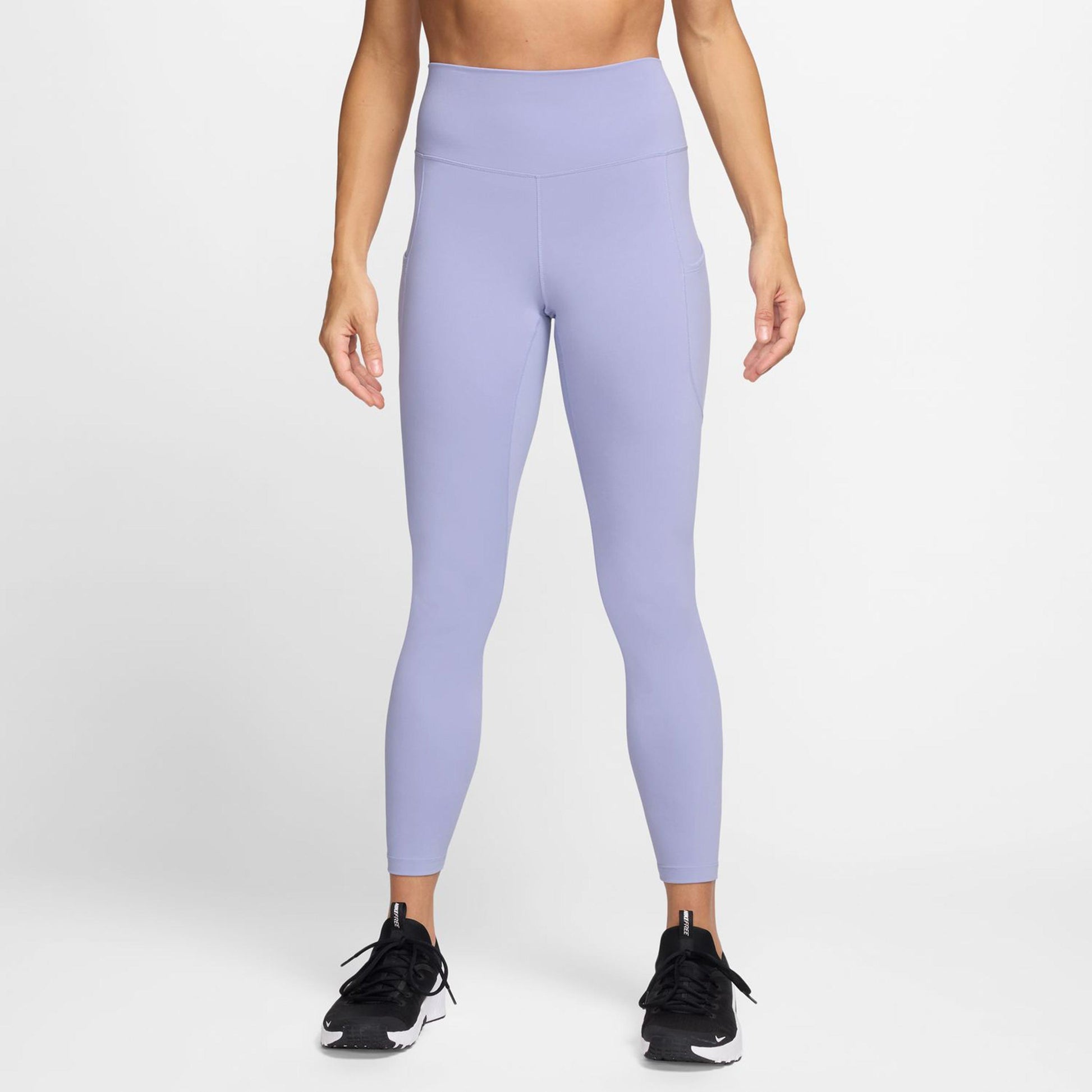 Nike Dri-FIT One High Rise 7/8 Těsné Dámy-Šeříková