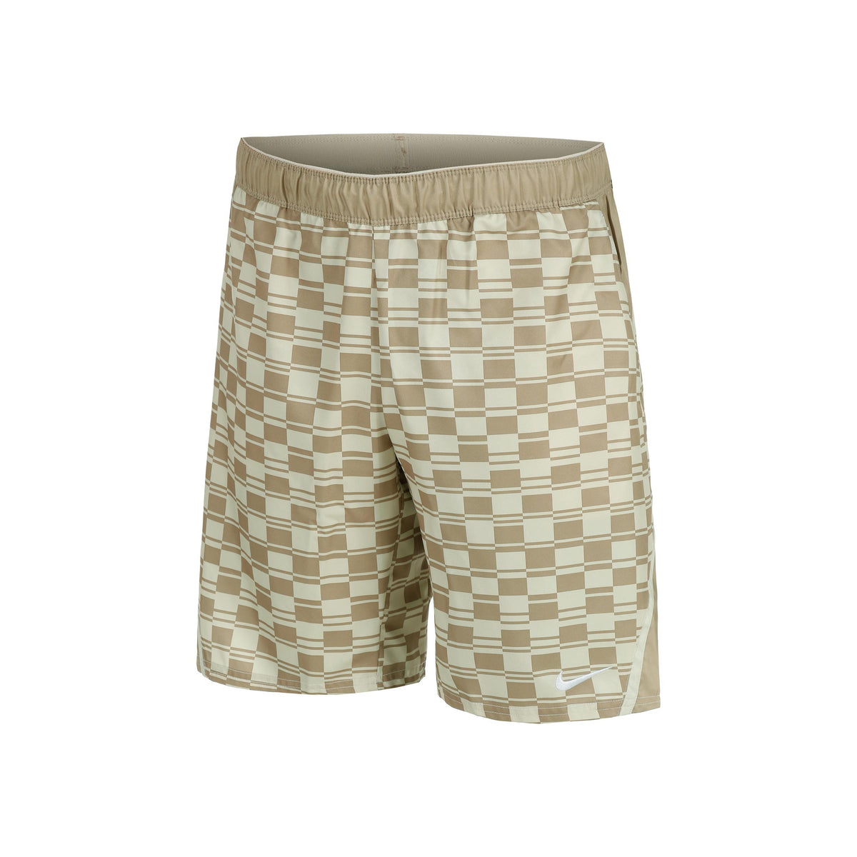 Nike Court Dri-FIT Victory High Rise 9in All Over Print Šortky Muži-Béžová,Krémová