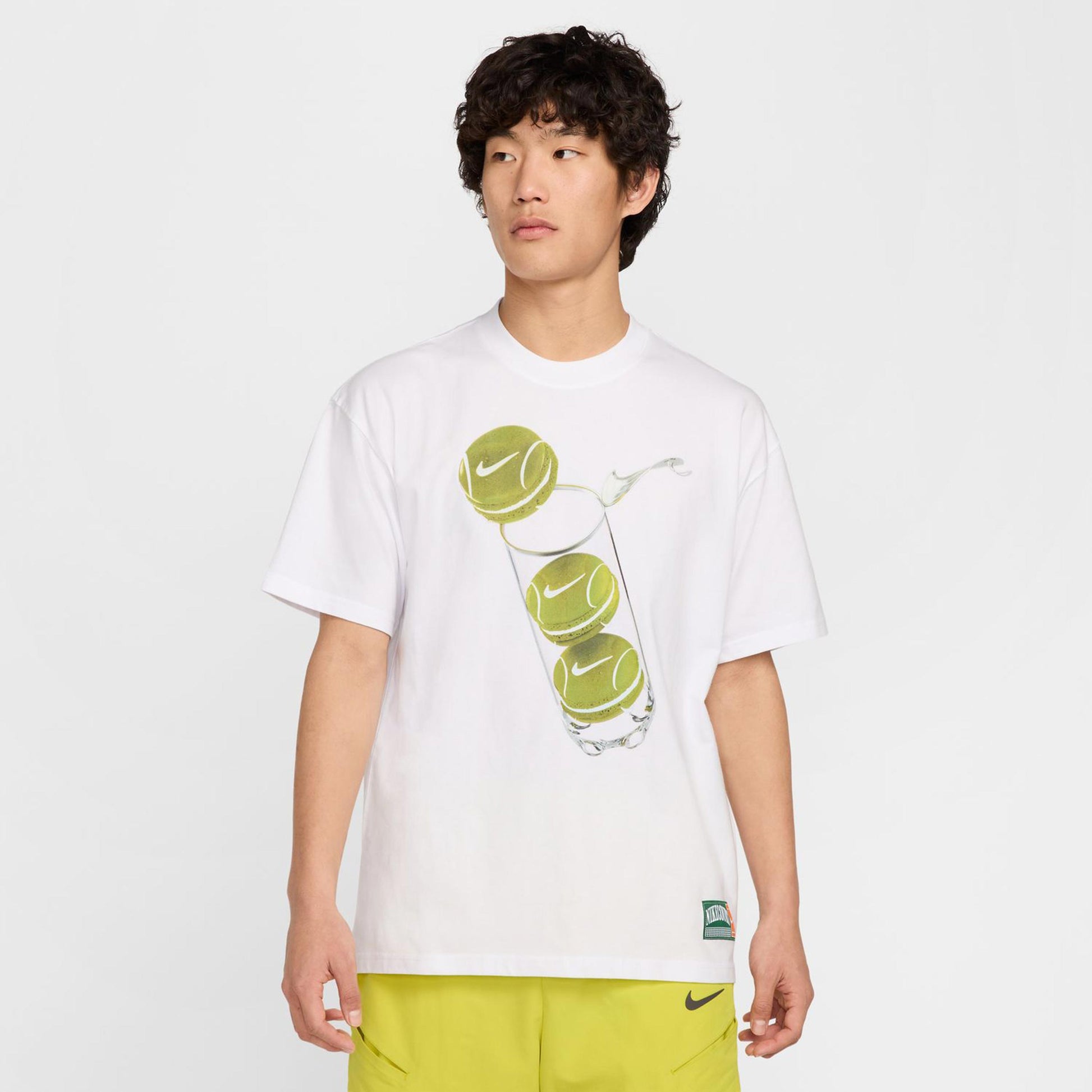 Nike Court M90 French Open Tričko Muži-Bílá