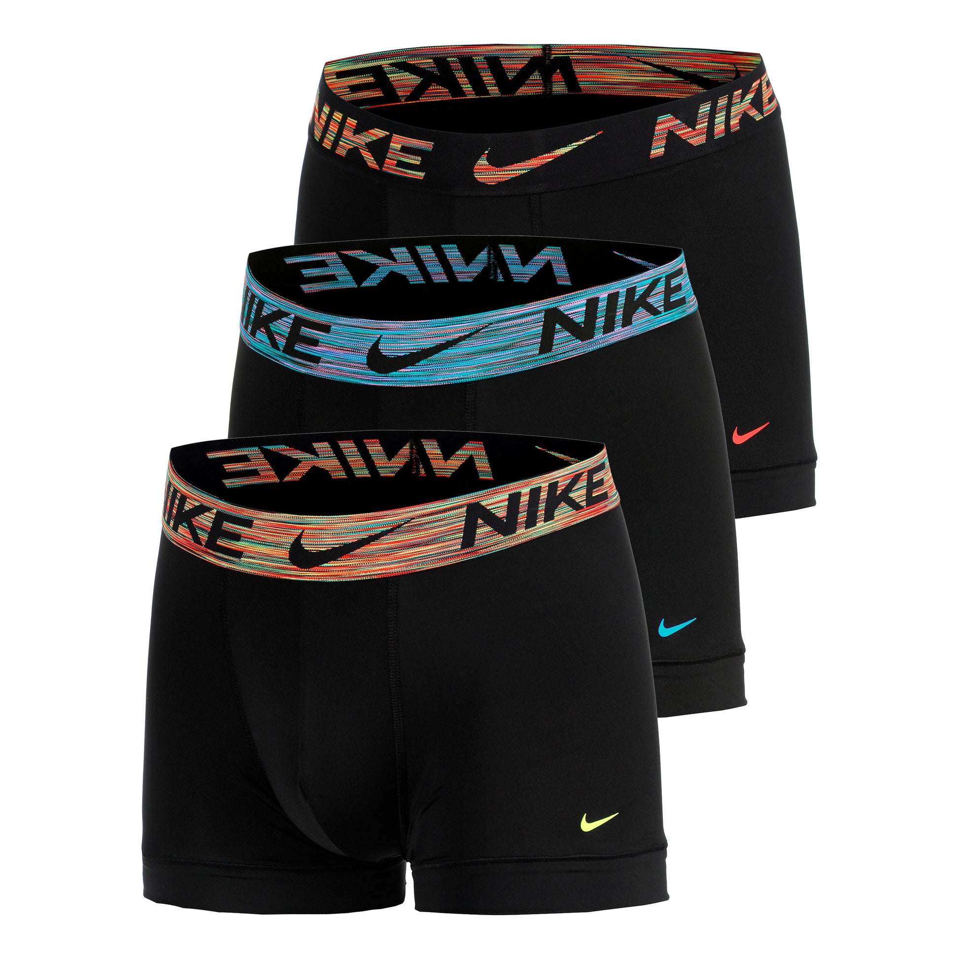 Nike Dri-Fit Essential Micro Trunk Trenýrky 3ks v baleni Muži - černá, černá