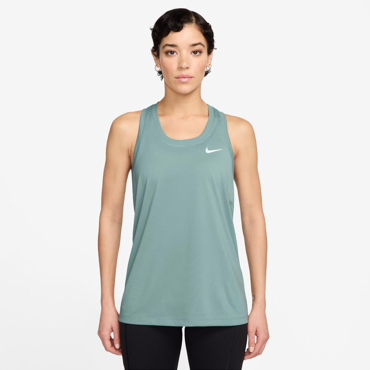 Nike Dri-Fit Racer Sportovní Tílko Dámy-Šalvěj