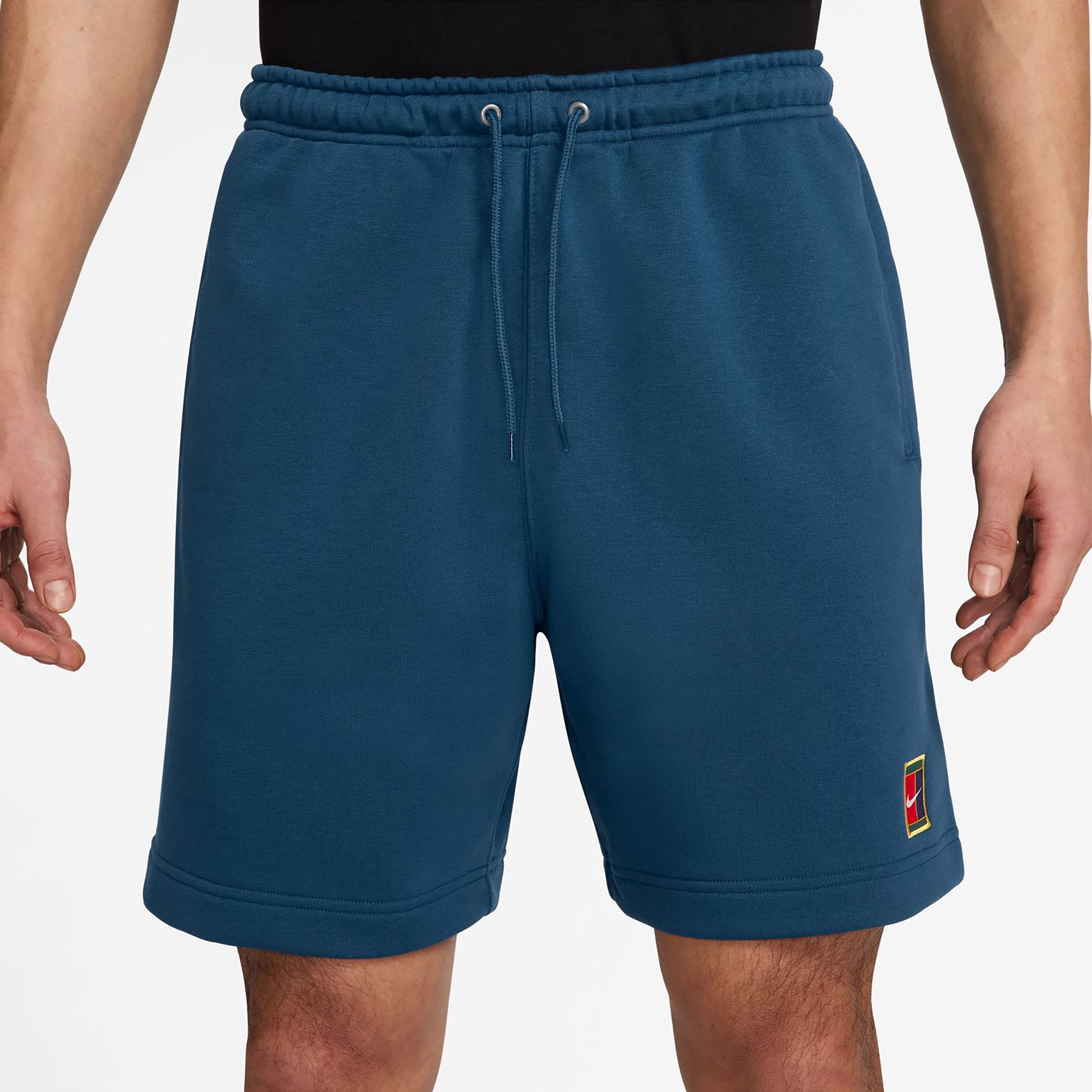 Nike Court Dri-Fit Heritage Fleece Šortky Muži-Blaugrau