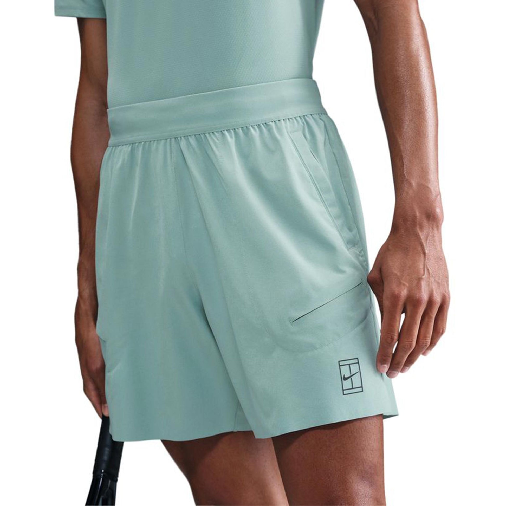 Nike Court Dri-Fit Advantage 6in Šortky Muži-Blaugrau