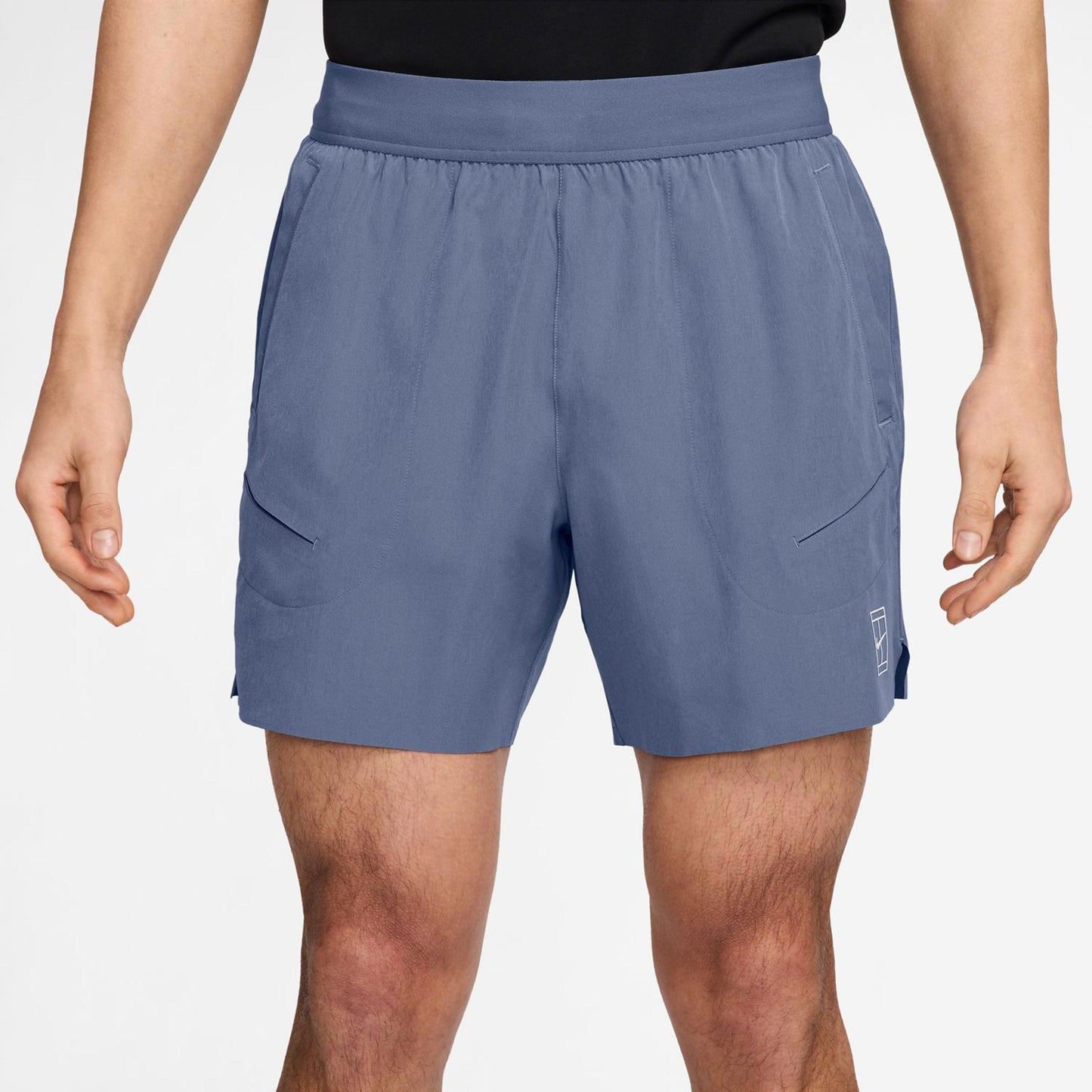 Nike Court Dri-Fit Advantage 6in Šortky Muži-Blaugrau,Bílá