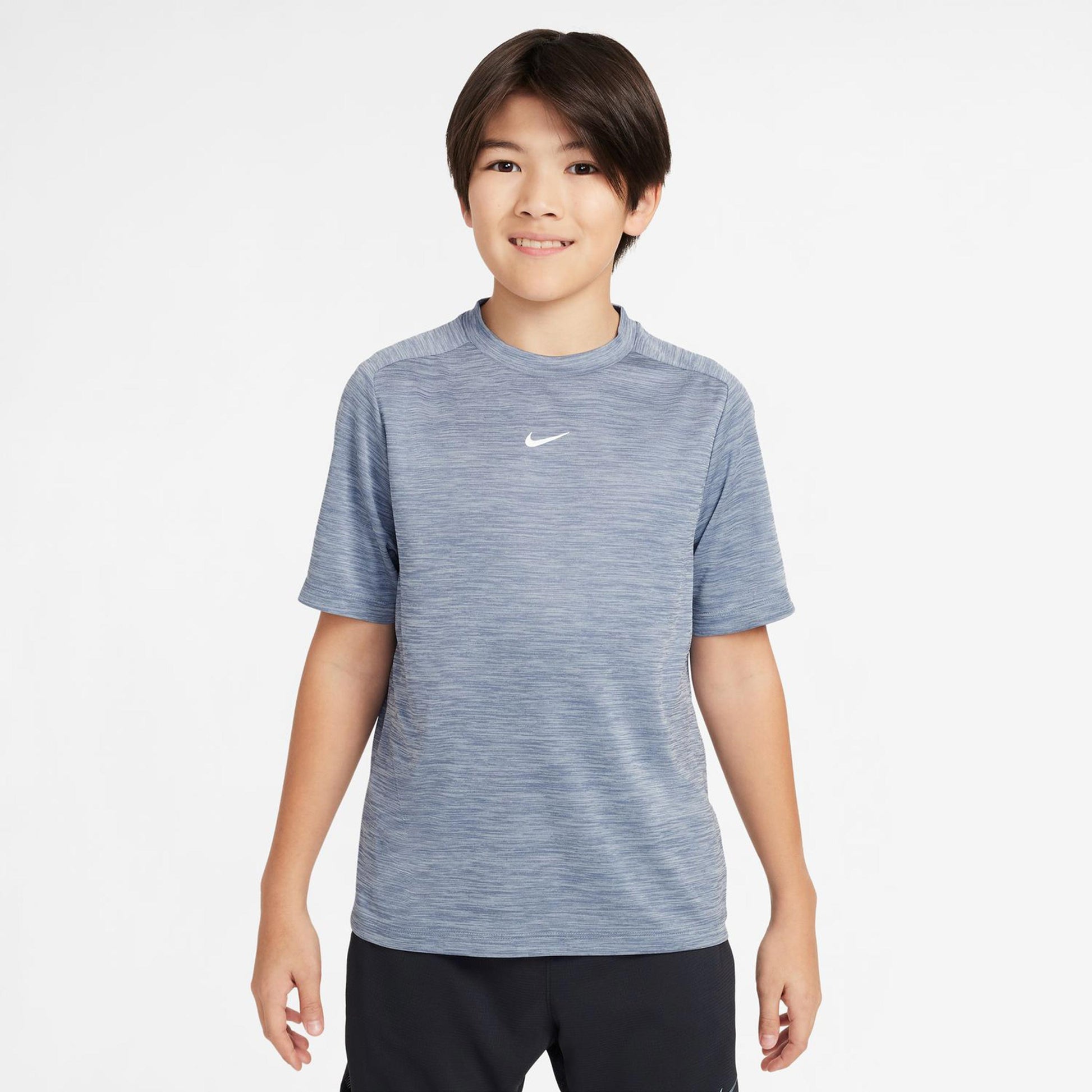Nike Dri-Fit Multi Heather Tričko Děti-Blaugrau