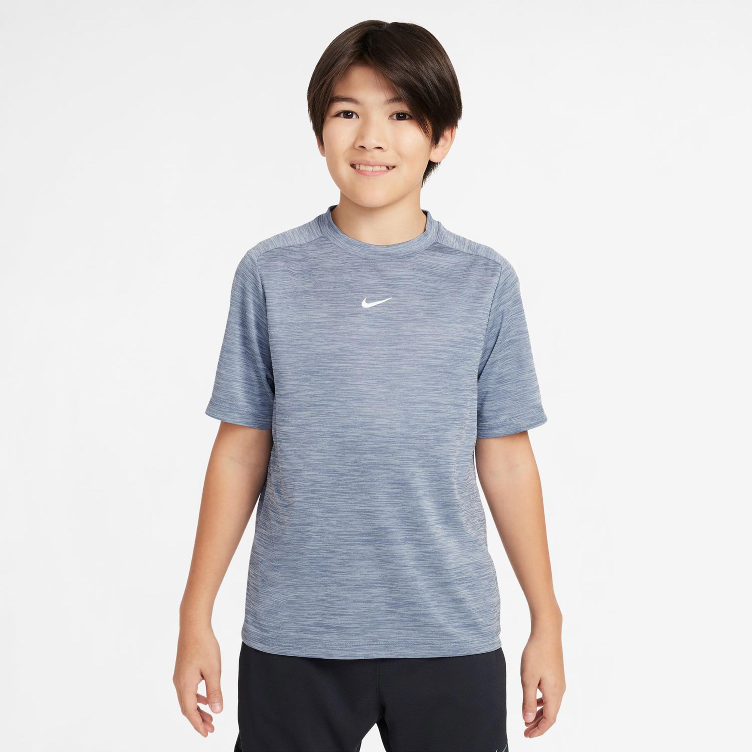 Nike Dri-Fit Multi Heather Tričko Děti-Blaugrau