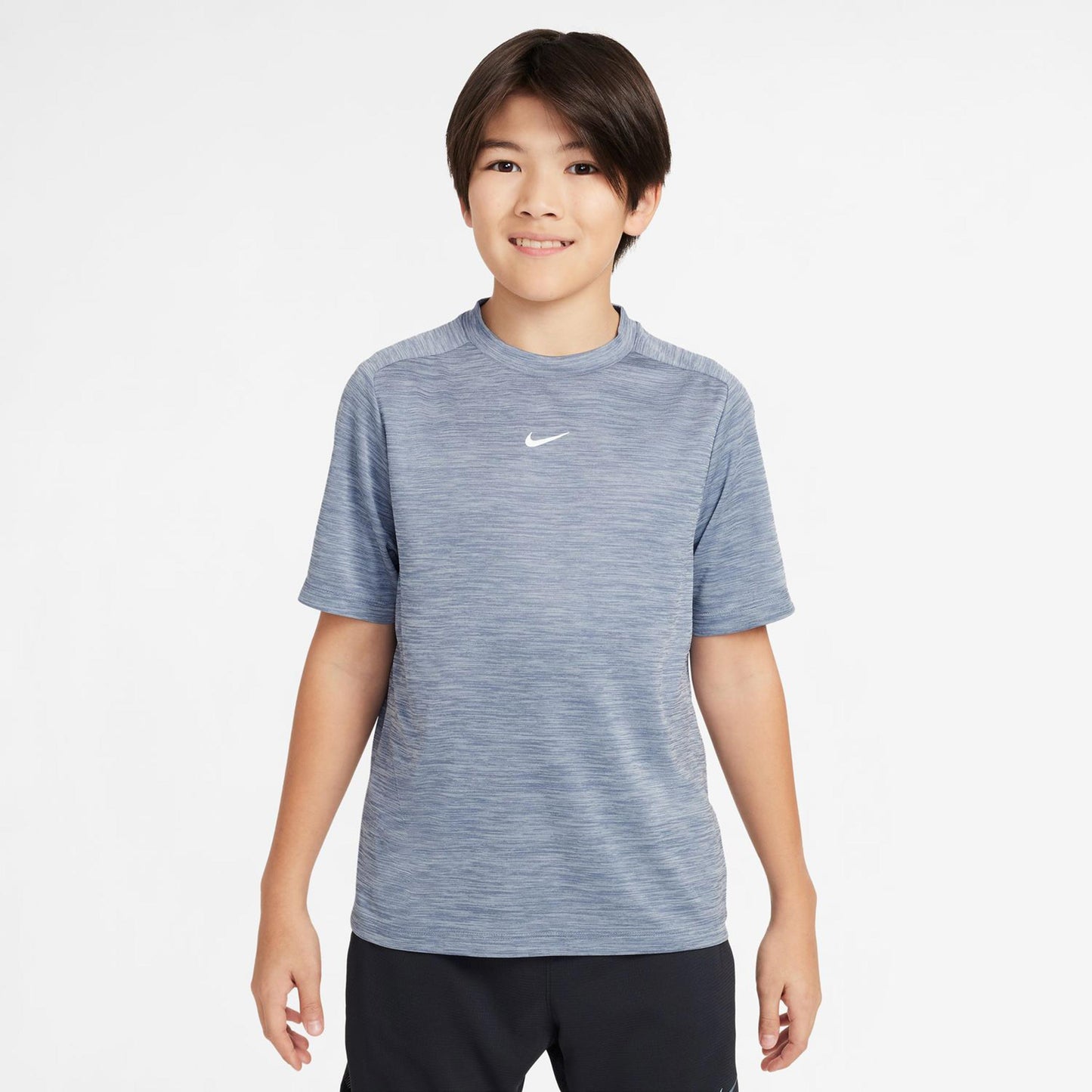 Nike Dri-Fit Multi Heather Tričko Děti-Blaugrau