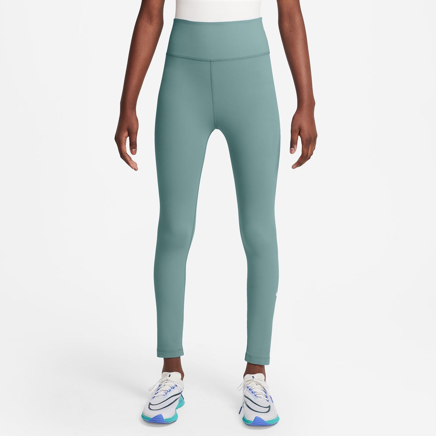 Nike Dri-Fit One Těsné Dívky-Šalvěj
