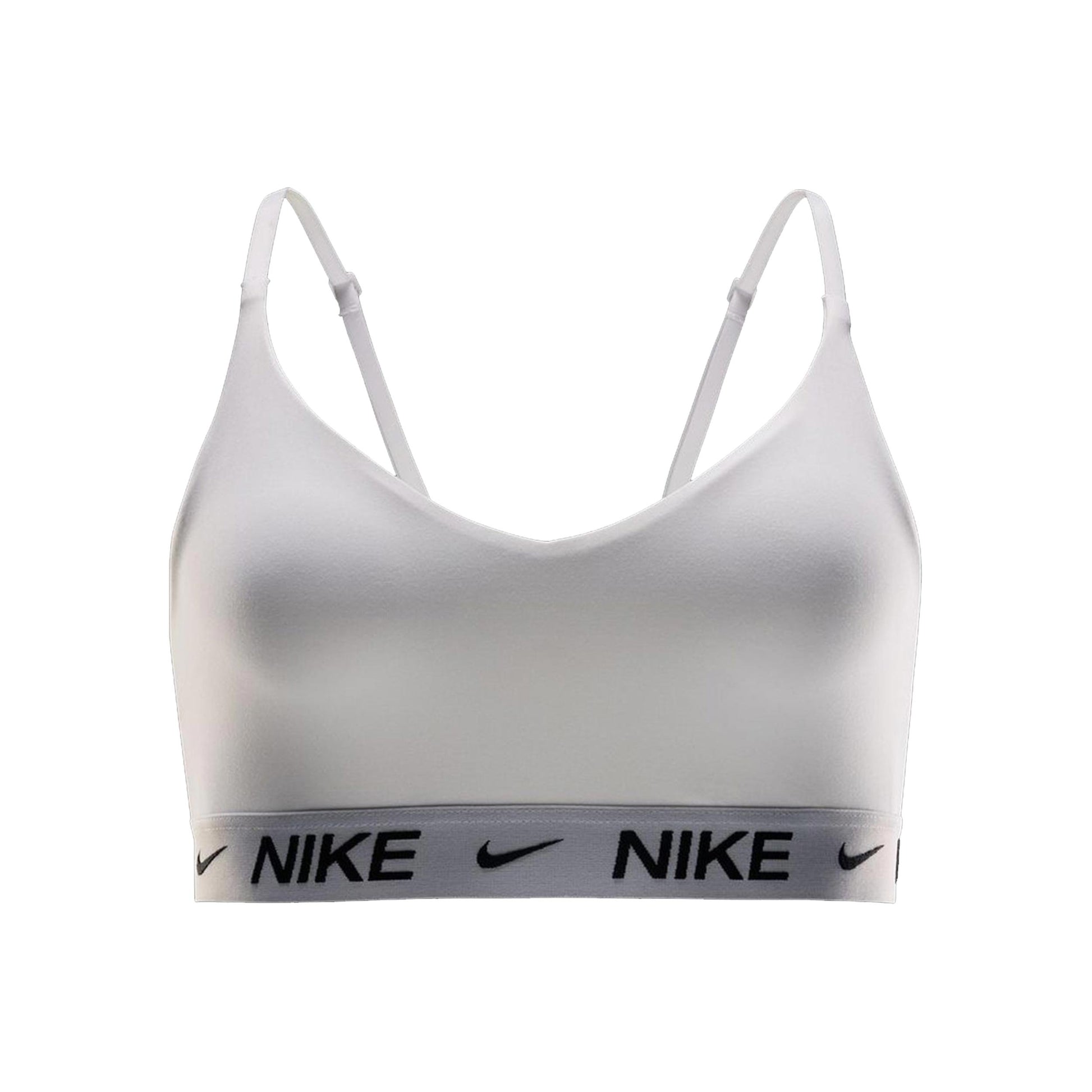 Nike Dri-Fit INDY LGT Support Sportovní podprsenka Dámy-bílá, černá