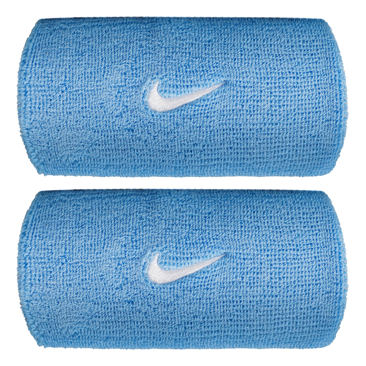 Nike Swoosh Classic Doublewide Potítko dlouhý - modrá, bílá