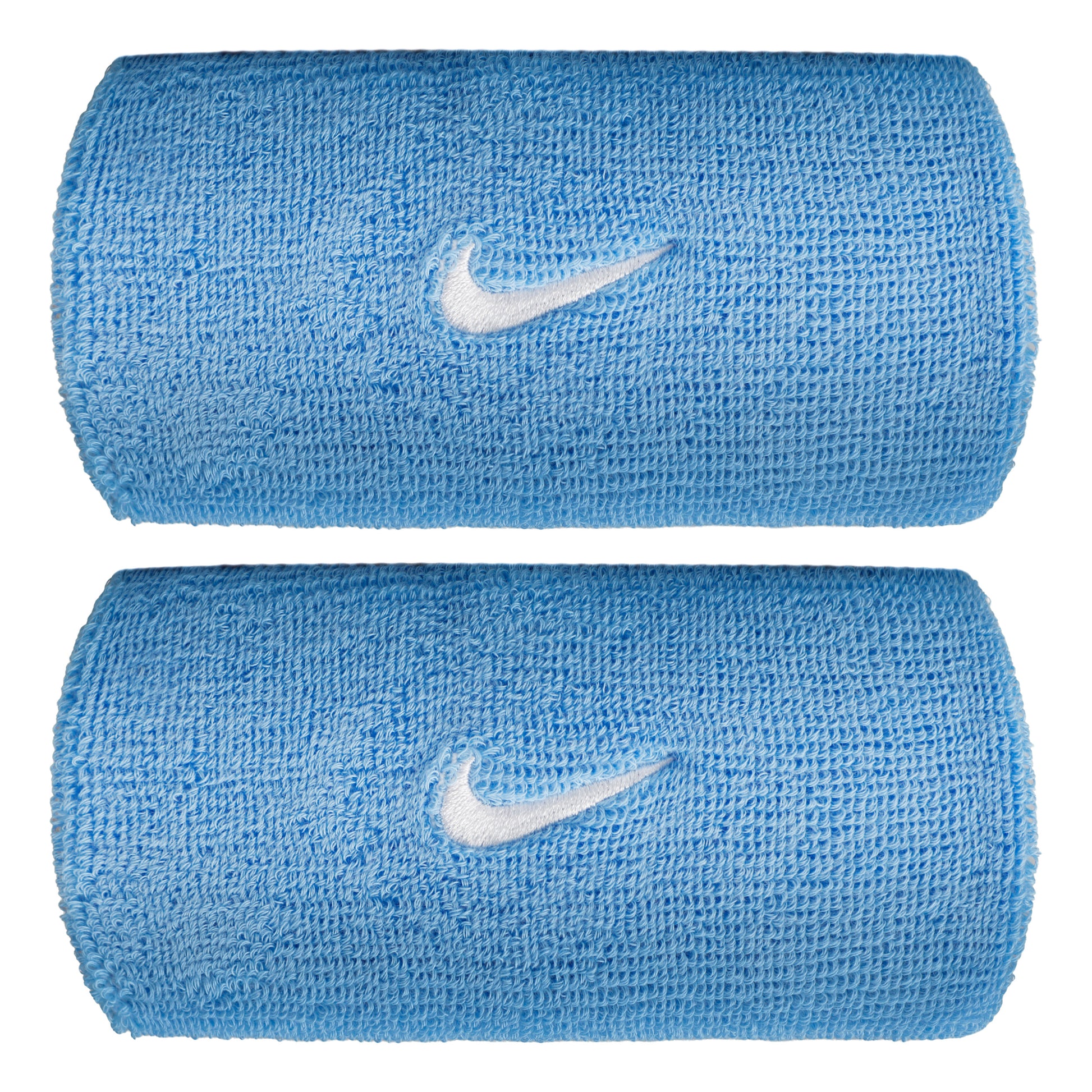 Nike Swoosh Classic Doublewide Potítko dlouhý - modrá, bílá