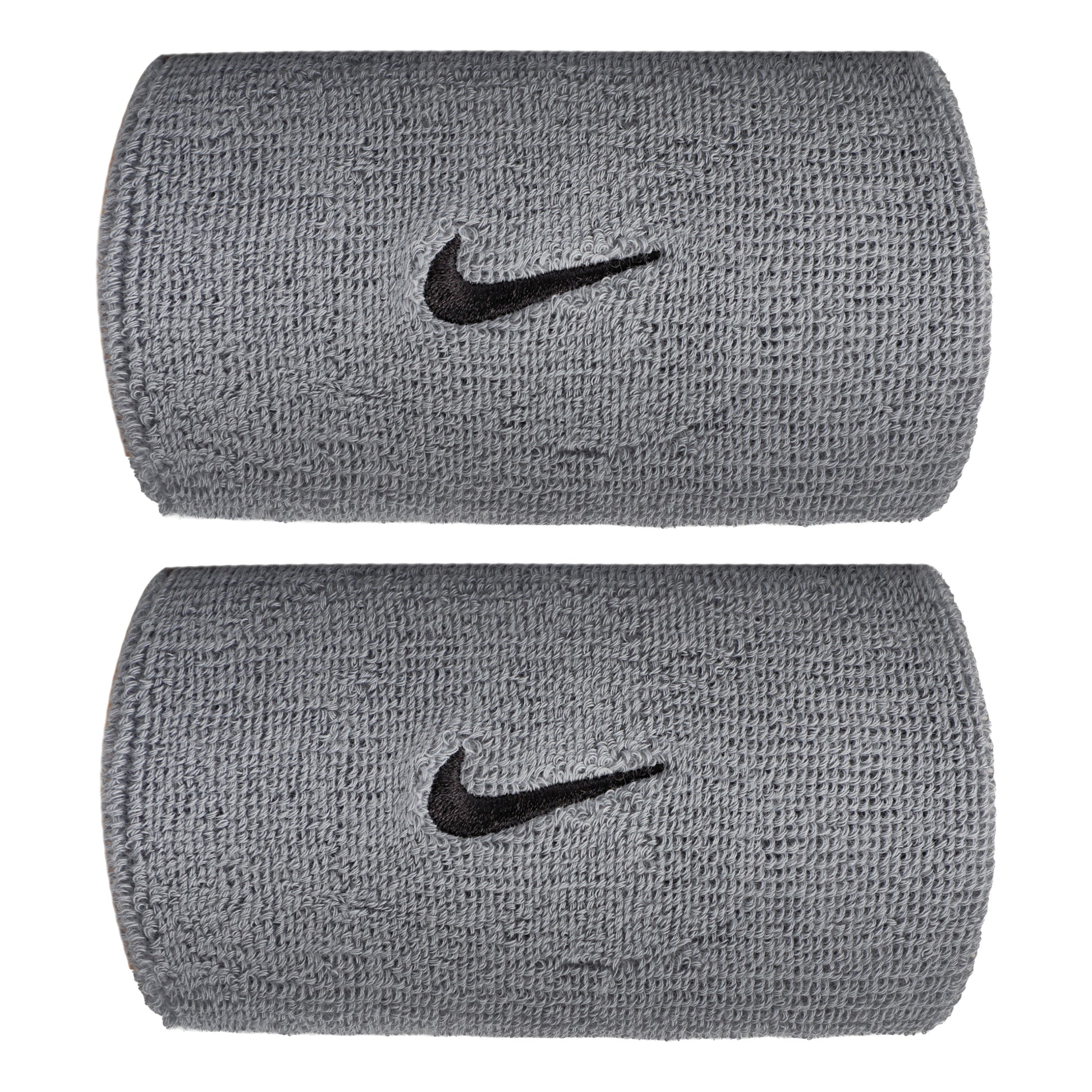 Nike Swoosh Classic Doublewide Potítko dlouhý - šedá, černá