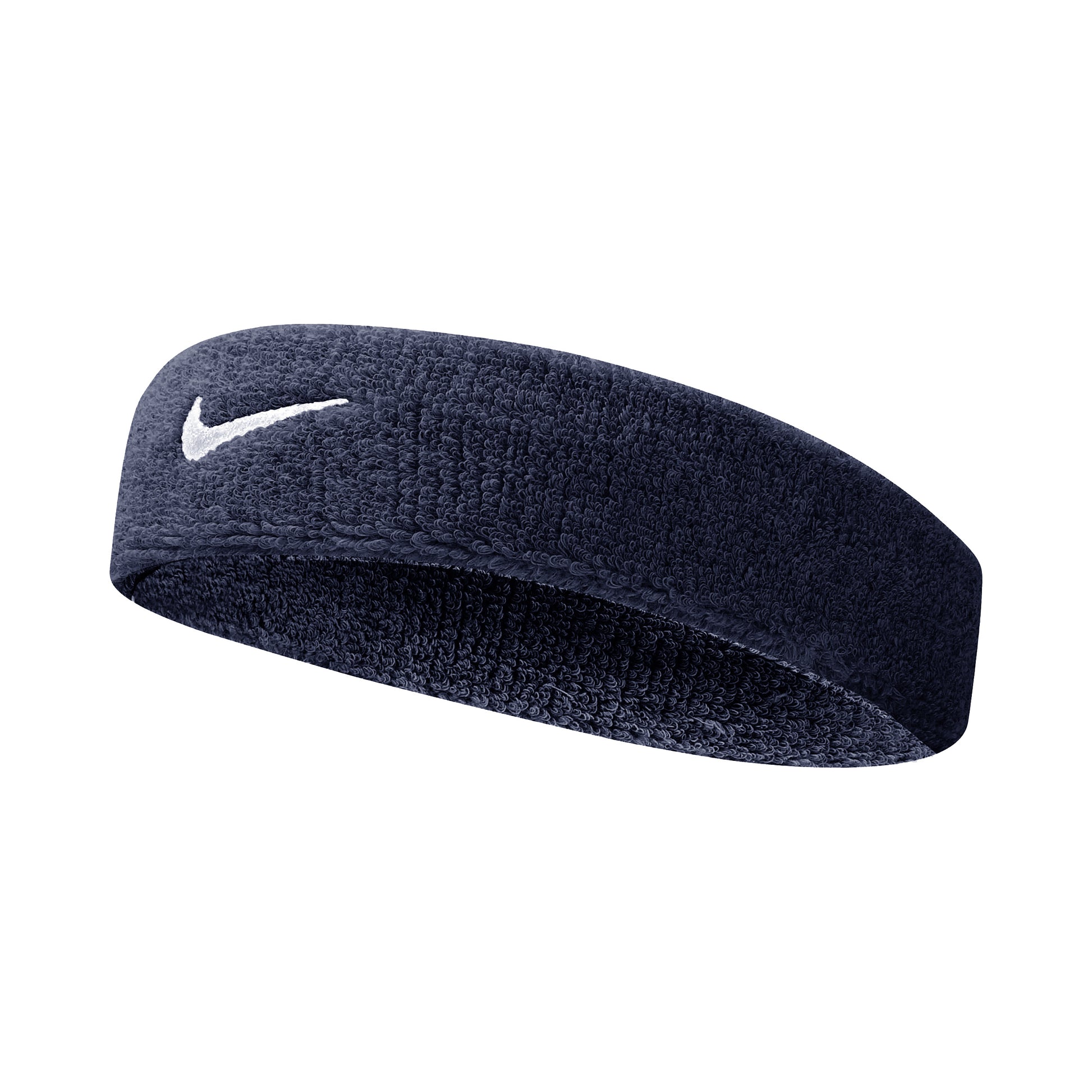 Nike Swoosh Classic Čelenka Unisex - tmavě modrá, bílá
