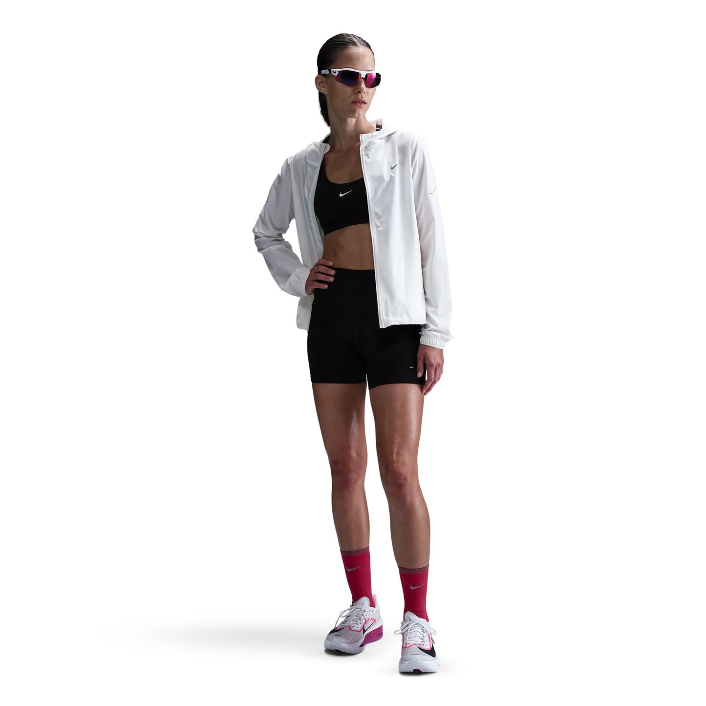 Nike Swift Běžecké punčocháče Dámy - černá